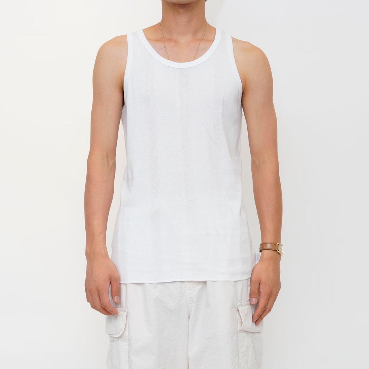 UNIVERSAL PRODUCTS (ユニバーサルプロダクツ)24SS/春夏
MILLER 2PAC TANK TOP WHITE