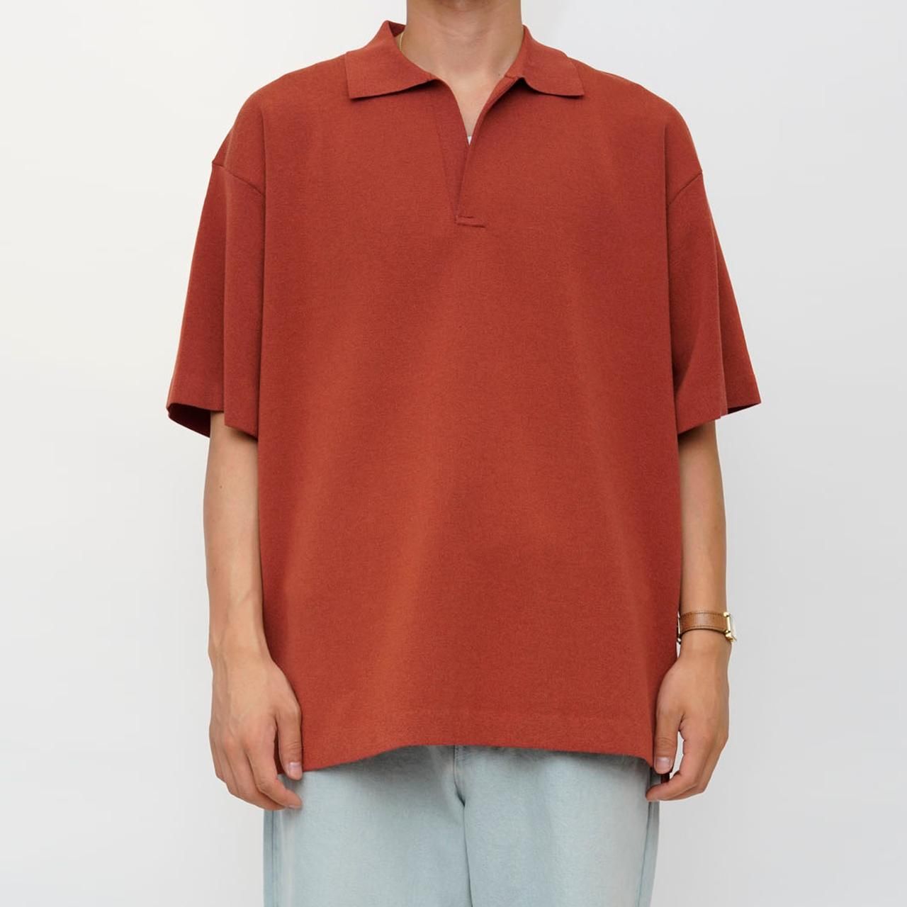 UNIVERSAL PRODUCTS.(ユニバーサルプロダクツ)24SS/春夏
SKIPPER SHORT SLEEVE KNIT SHIRTS
スキッパーシャツ