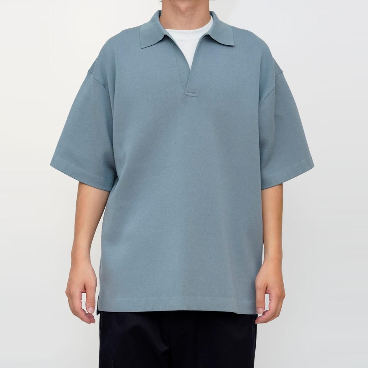 UNIVERSAL PRODUCTS.(ユニバーサルプロダクツ)24SS/春夏
SKIPPER SHORT SLEEVE KNIT SHIRTS
スキッパーシャツ