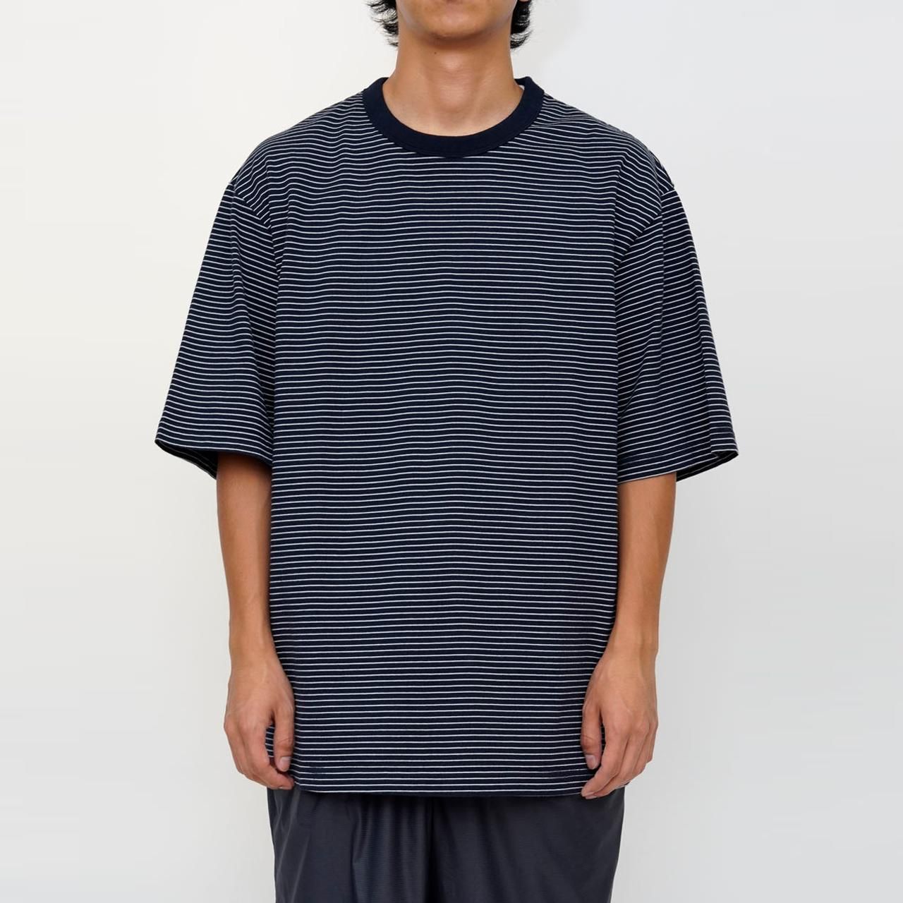 UNIVERSAL PRODUCTS. (ユニバーサルプロダクツ) 24SS/春夏 
新作
ボーダー柄半袖Tee