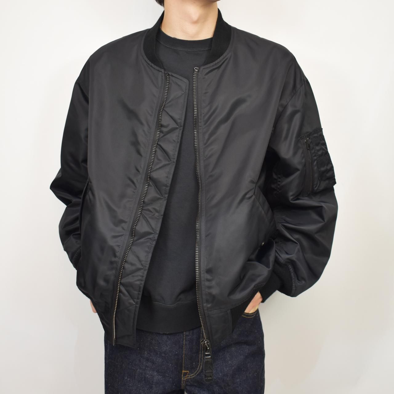 marka (マーカ)24SS/春夏
L-2B JACKET SAGE BLACK -66NYLON TWILL-
ミリタリージャケット
