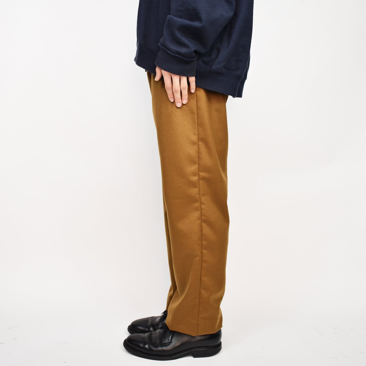 40%OFF MARKAWARE (ޡ)CASHMERE TROUSERS BROWN KHAKI -CASHMERE FLANNEL-