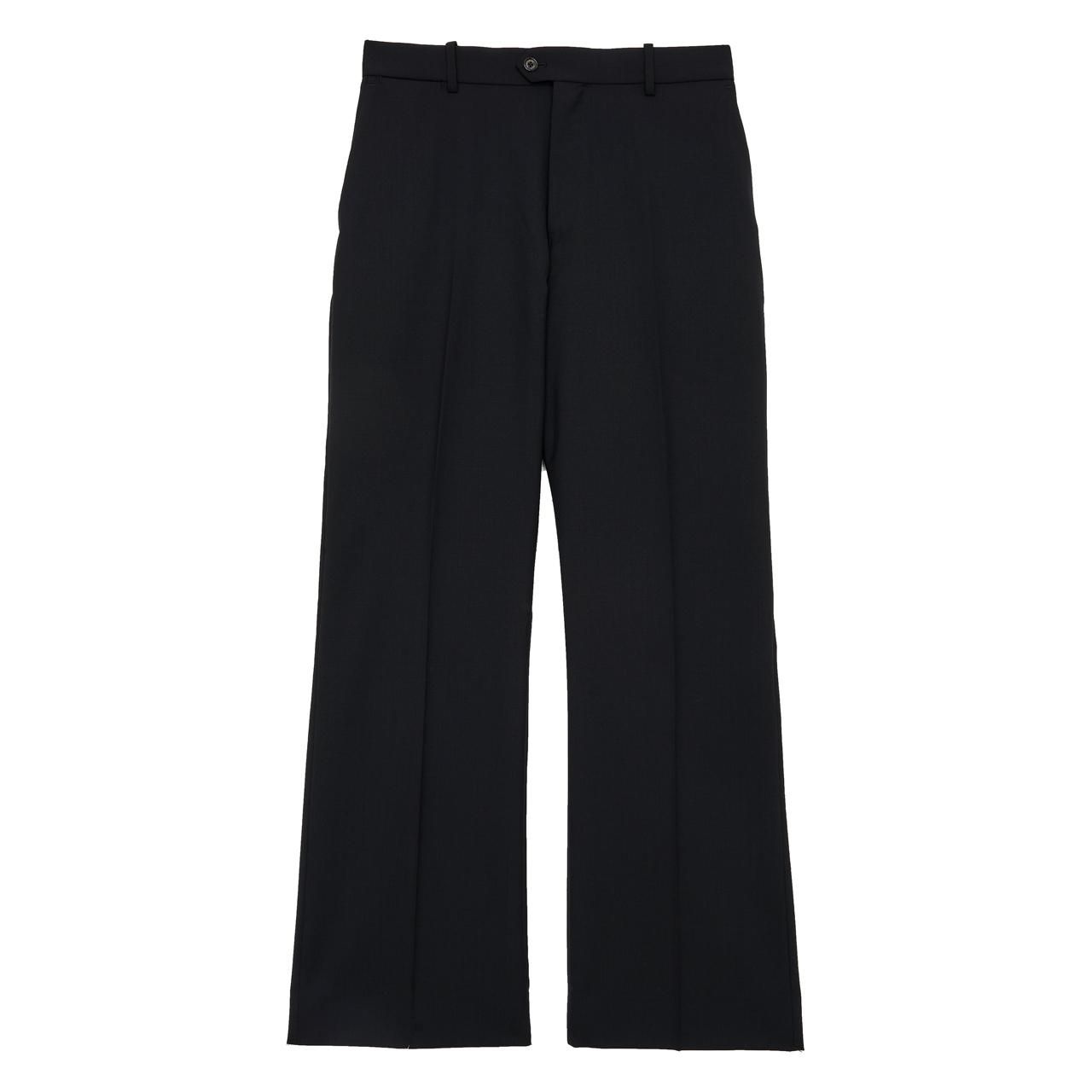 MARKAWARE (マーカウェア) 24SS/春夏 
FLAT FRONT FLARE TROUSERS 
-ORGANIC WOOL TROPICAL-