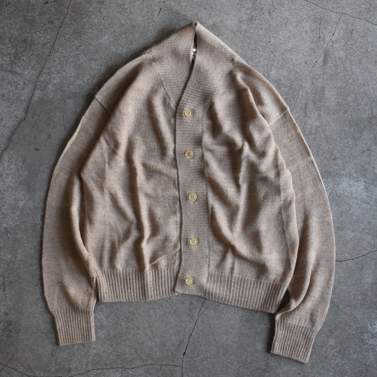 nakedgauge(ͥåɥ)MINCA BABY 'HOLIDAY' CARDIGAN BEIGE