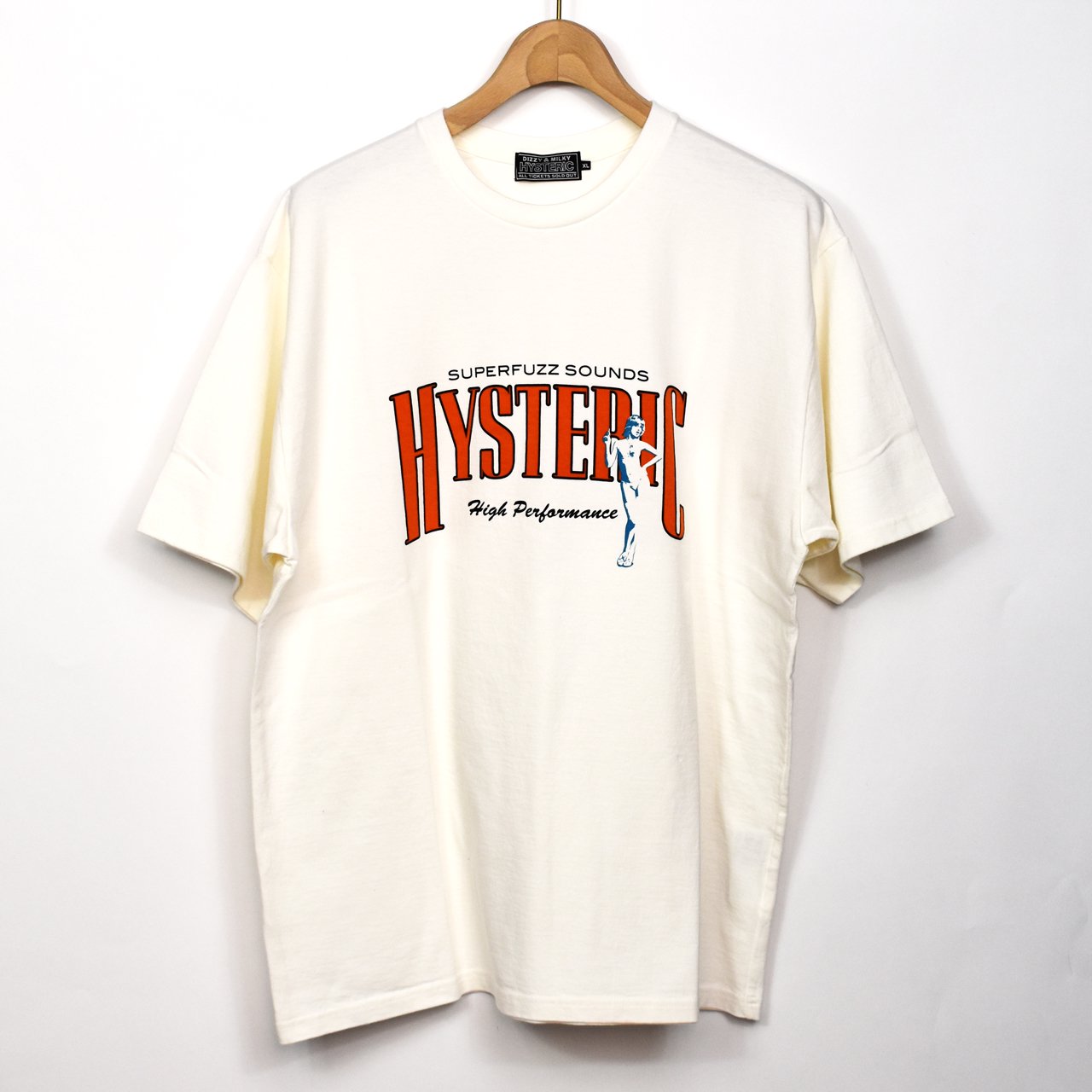 HYSTERIC GLAMOUR (ヒステリックグラマー)｜FUZZY LADY Tシャツ 
