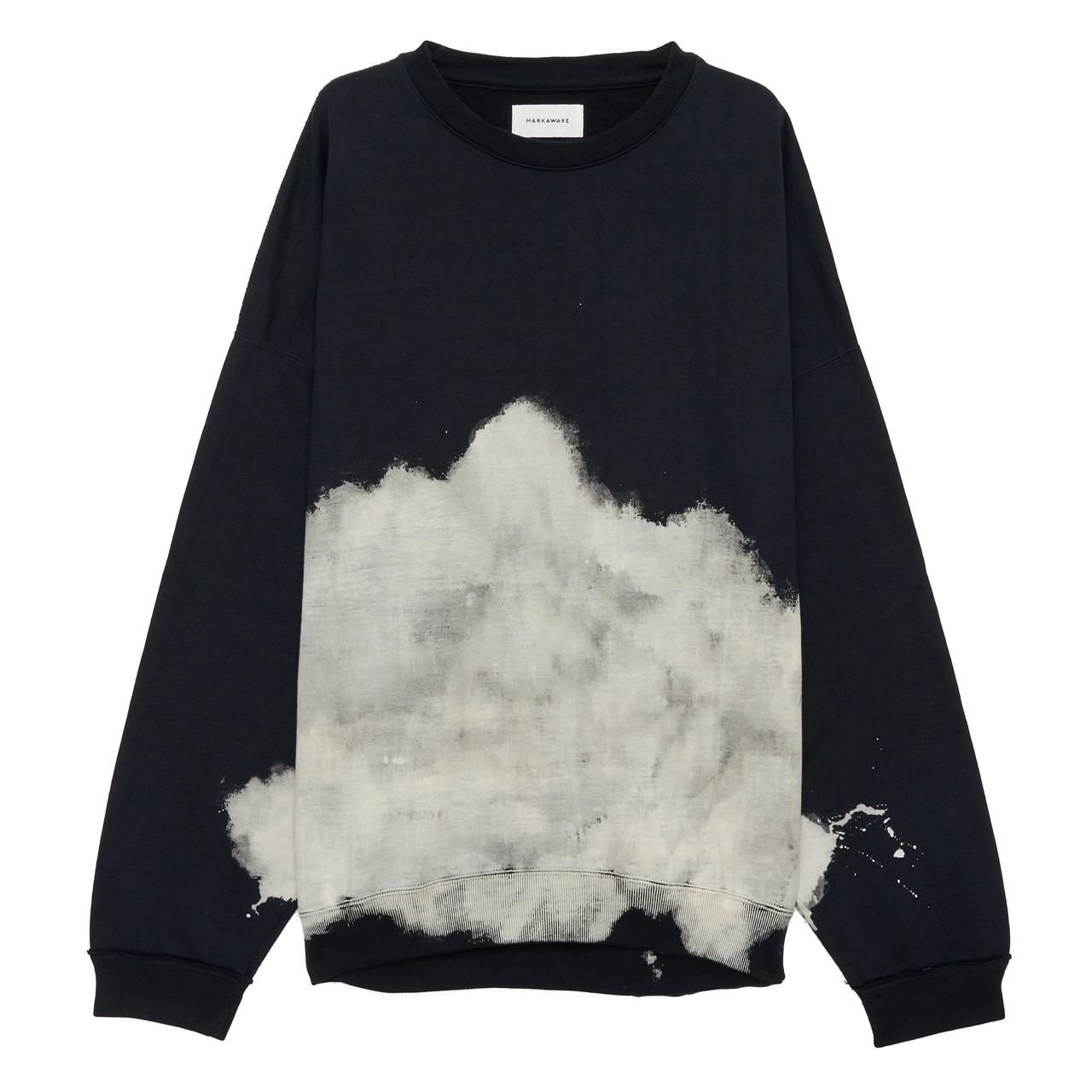 MARKAWARE(マーカウェア)24SS/春夏
HUGE SWEAT "CLOUDY BLEACHING"
-ORGANIC COTTON HEAVY FLEECE-
ヒュージスウェット
ブリーチ加工