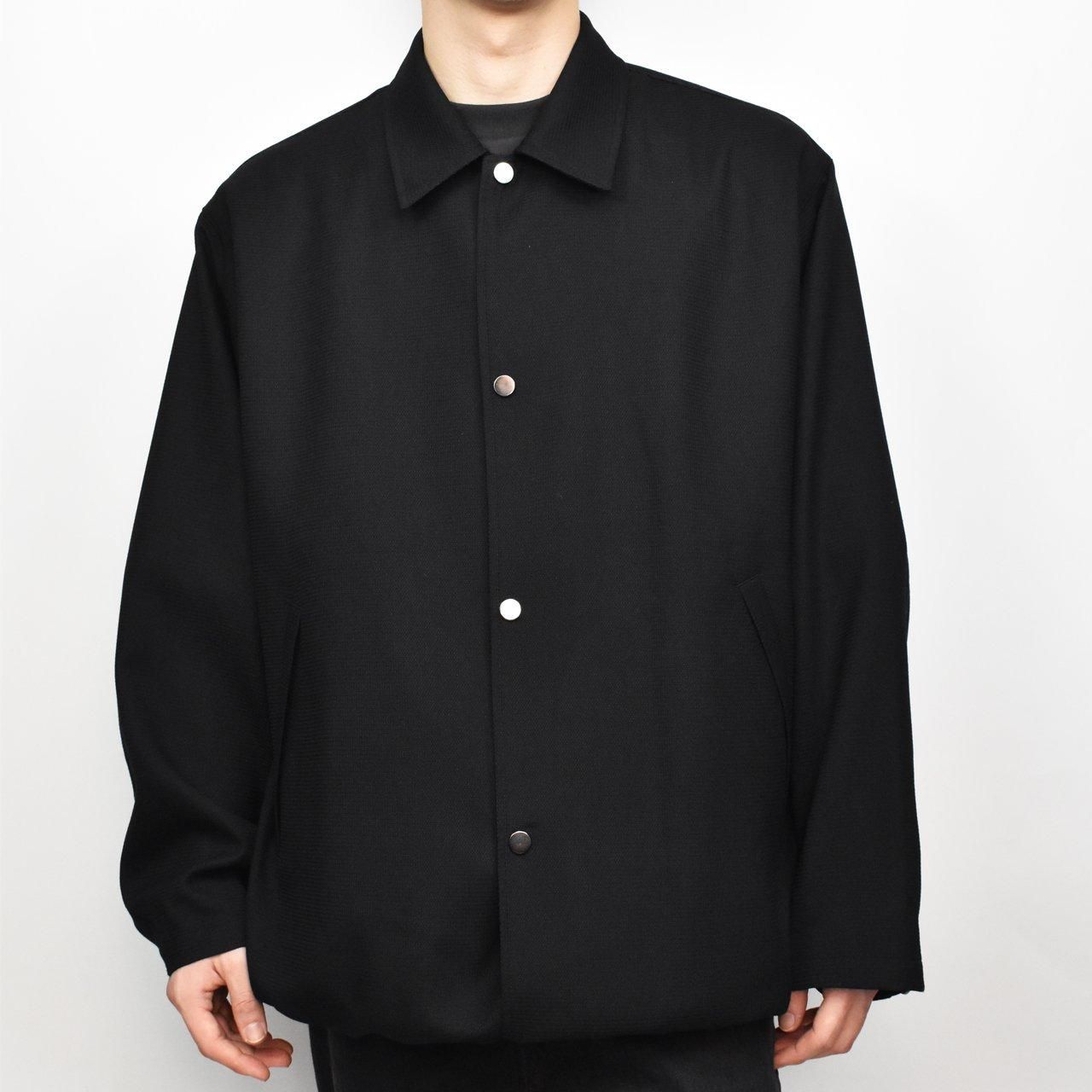 MARKAWARE(マーカウェア)24SS/春夏
COACH JACKET BLACK
-ORGANIC WOOL HONEYCOMB-
2/80 オーガニックウール蜂巣
A24A-12BL01C
コーチジャケット