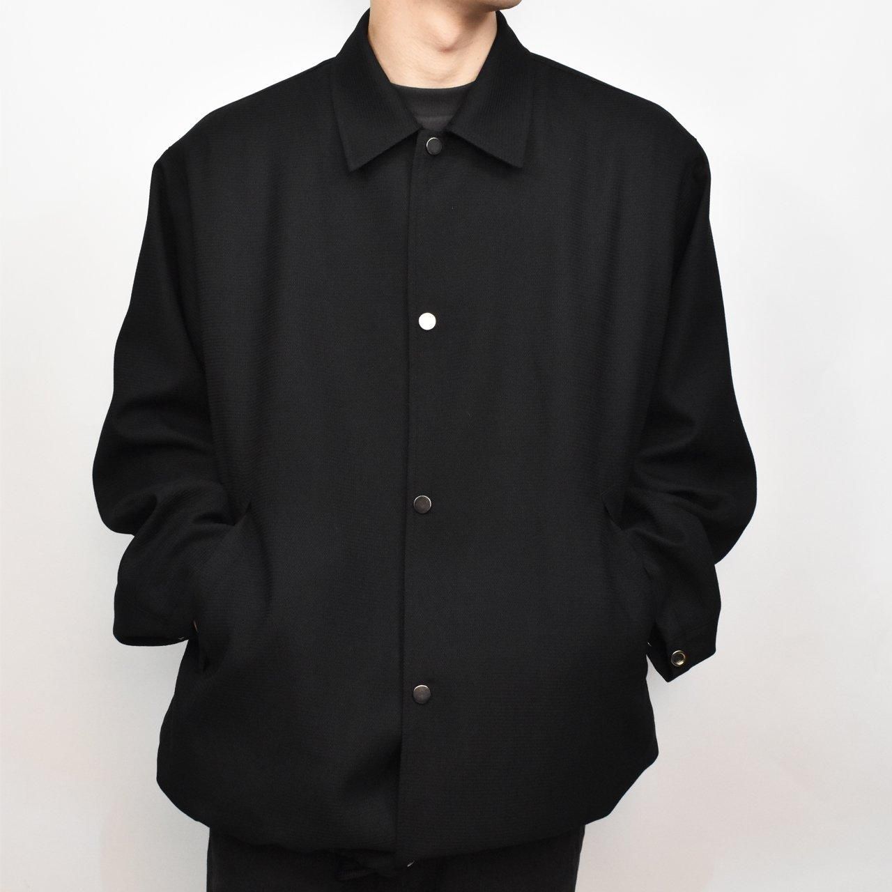 MARKAWARE(マーカウェア)24SS/春夏
COACH JACKET BLACK
-ORGANIC WOOL HONEYCOMB-
2/80 オーガニックウール蜂巣
A24A-12BL01C
コーチジャケット