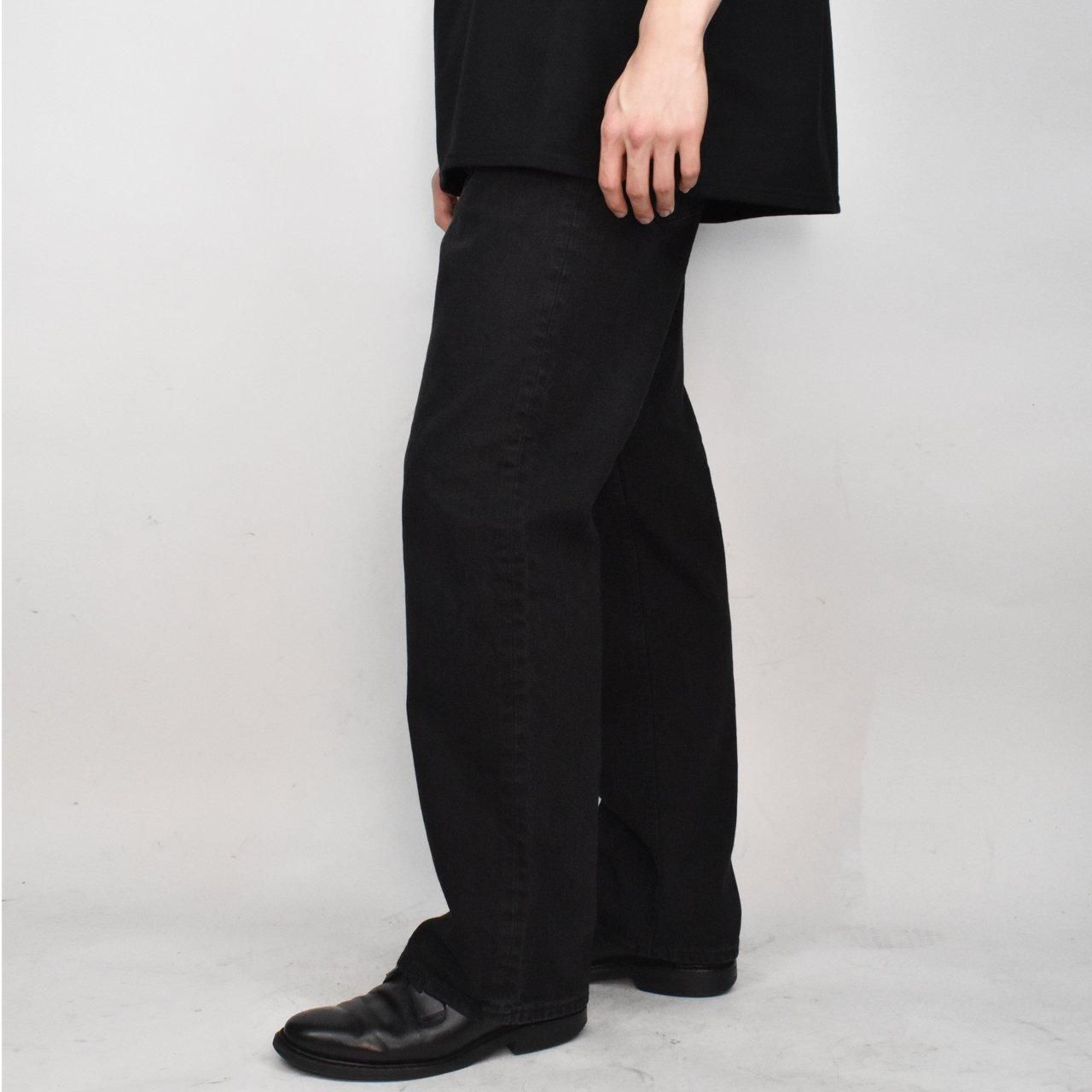 marka(マーカ)24SS/春夏
SHOE CUT JEANS BLACK
-ORGANIC COTTON 12oz DENIM-
M24A-04PT32C
