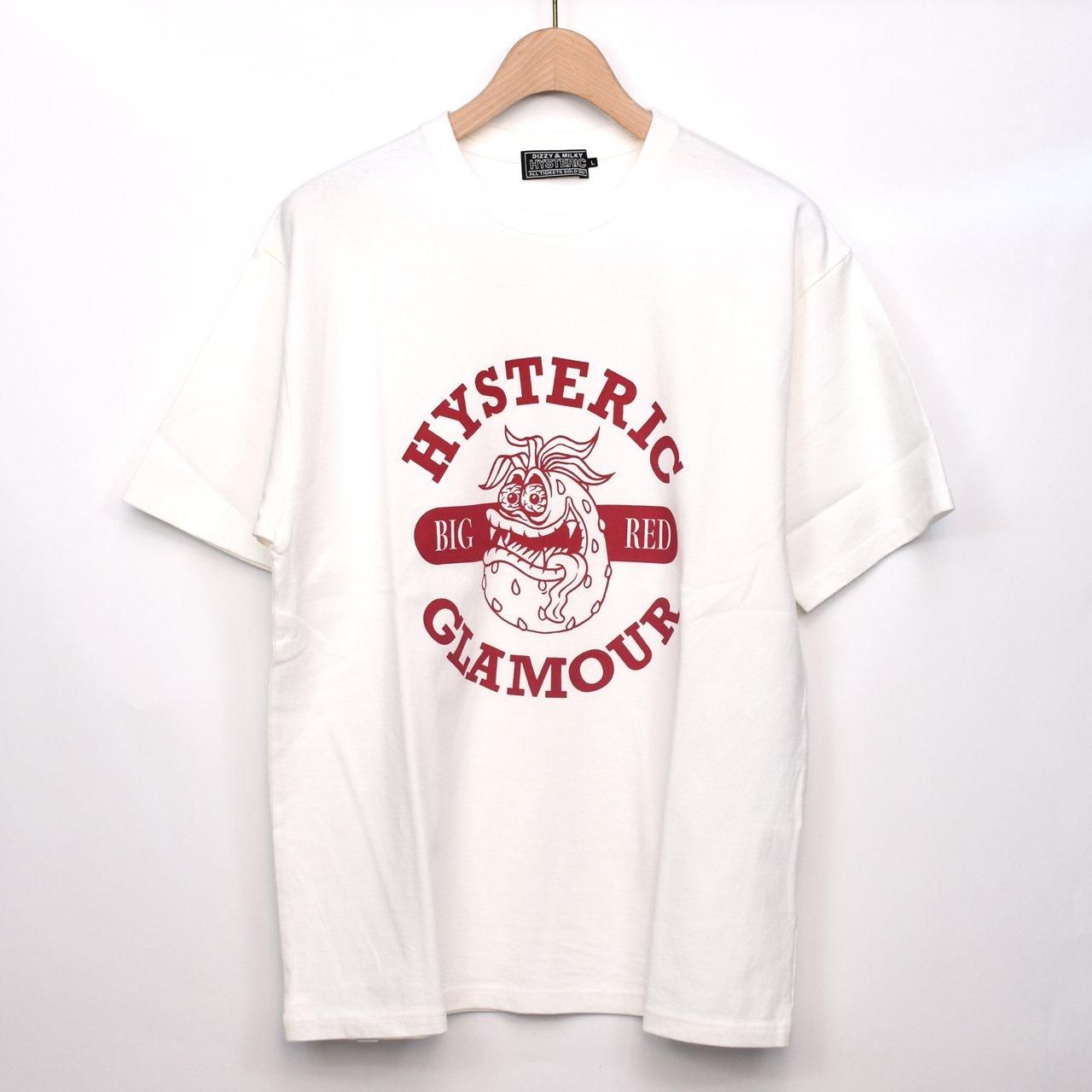 HYSTERIC GLAMOUR (ヒステリックグラマー)|STM BIG RED Tシャツ HYSTERIC GLAMOUR (ヒステリックグラマー)|STM BIG RED Tシャツ