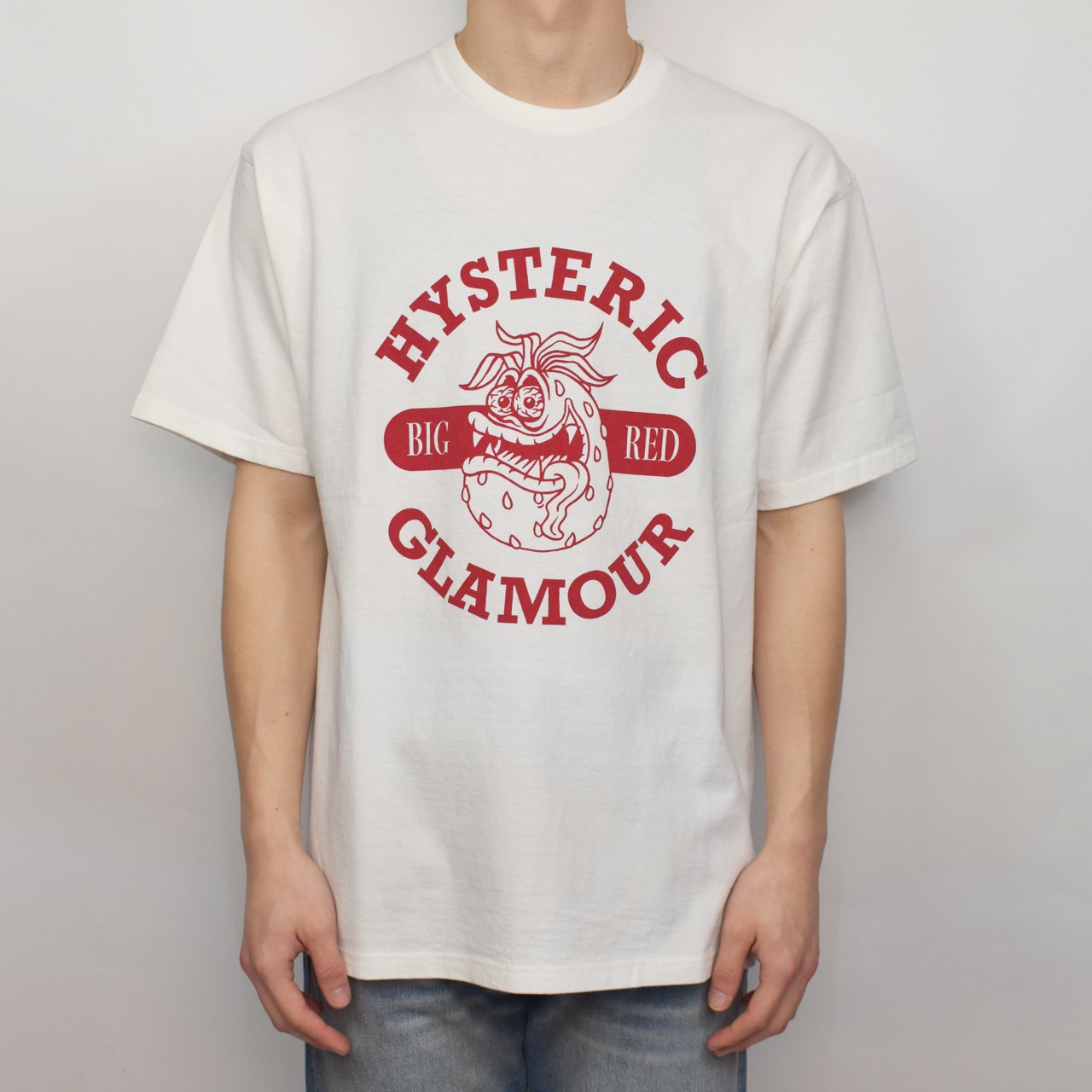 HYSTERIC GLAMOUR (ヒステリックグラマー)｜STM BIG RED Tシャツ 