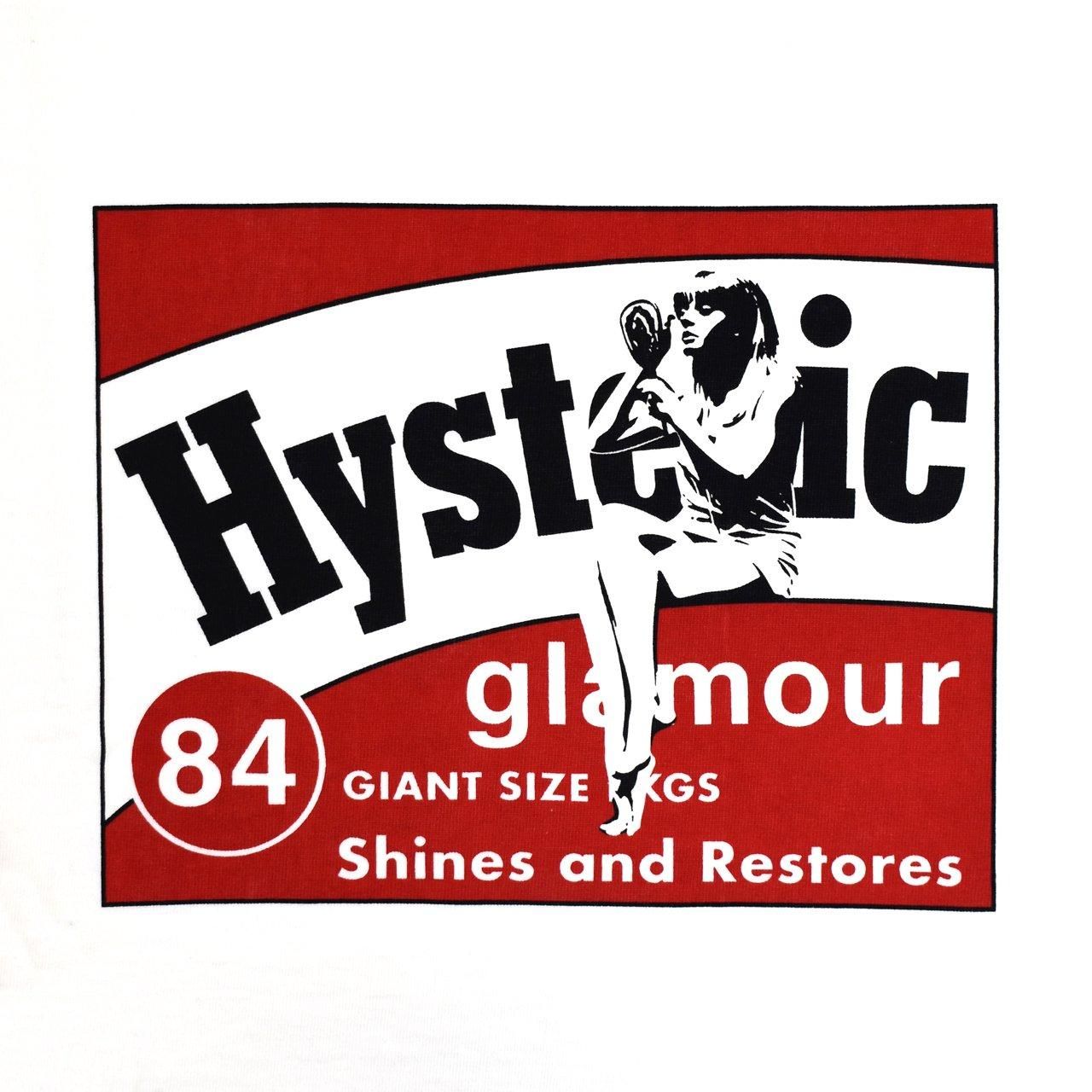 HYSTERIC GLAMOUR(ヒステリックグラマー)24SS/春夏
HG POLISH Tシャツ
プリントTシャツ
半袖Tee