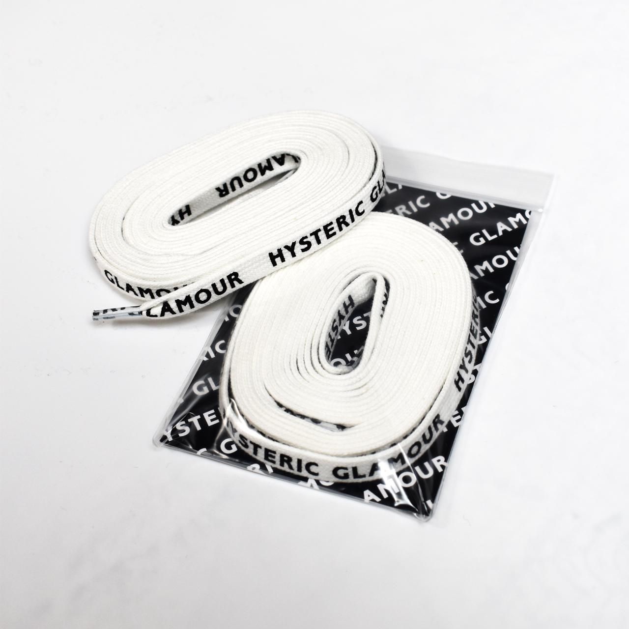 HYSTERIC GLAMOUR (ヒステリックグラマー)|ロゴシューレース HYSTERIC GLAMOUR (ヒステリックグラマー)|ロゴシューレース