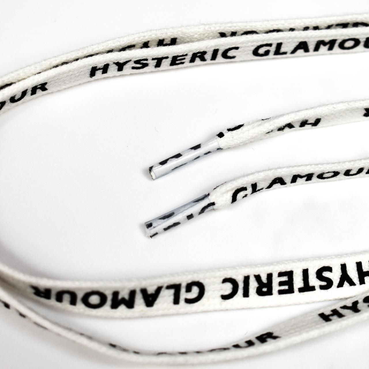 HYSTERIC GLAMOUR (ヒステリックグラマー)|ロゴシューレース HYSTERIC GLAMOUR (ヒステリックグラマー)|ロゴシューレース