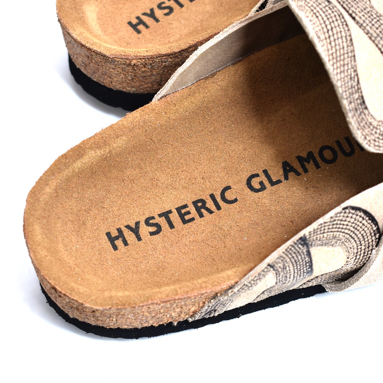 HYSTERIC GLAMOUR(ヒステリックグラマー)24SS/春夏
SNAKE LOOP サンダル
ミュールサンダル
スネークループ柄