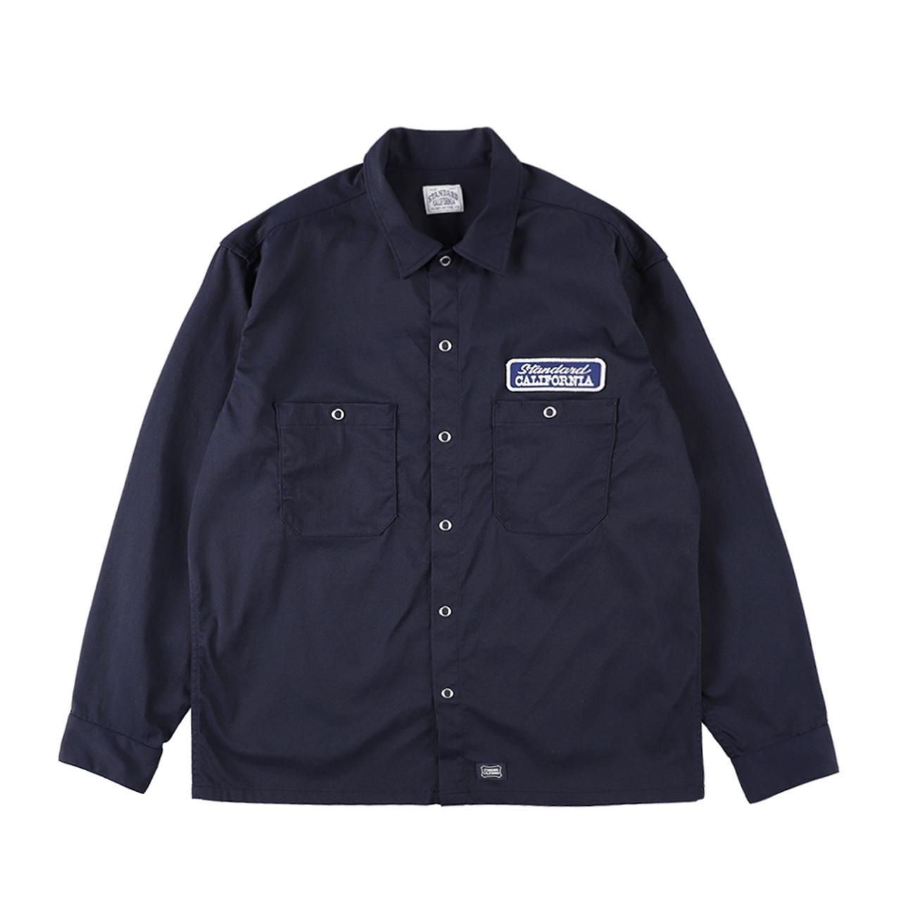 STANDARD CALIFORNIA(スタンダードカリフォルニア)24SS/春夏
Logo Patch Easy Work Shirt LS
ロゴパッチイージーワークシャツ
SHOLF220