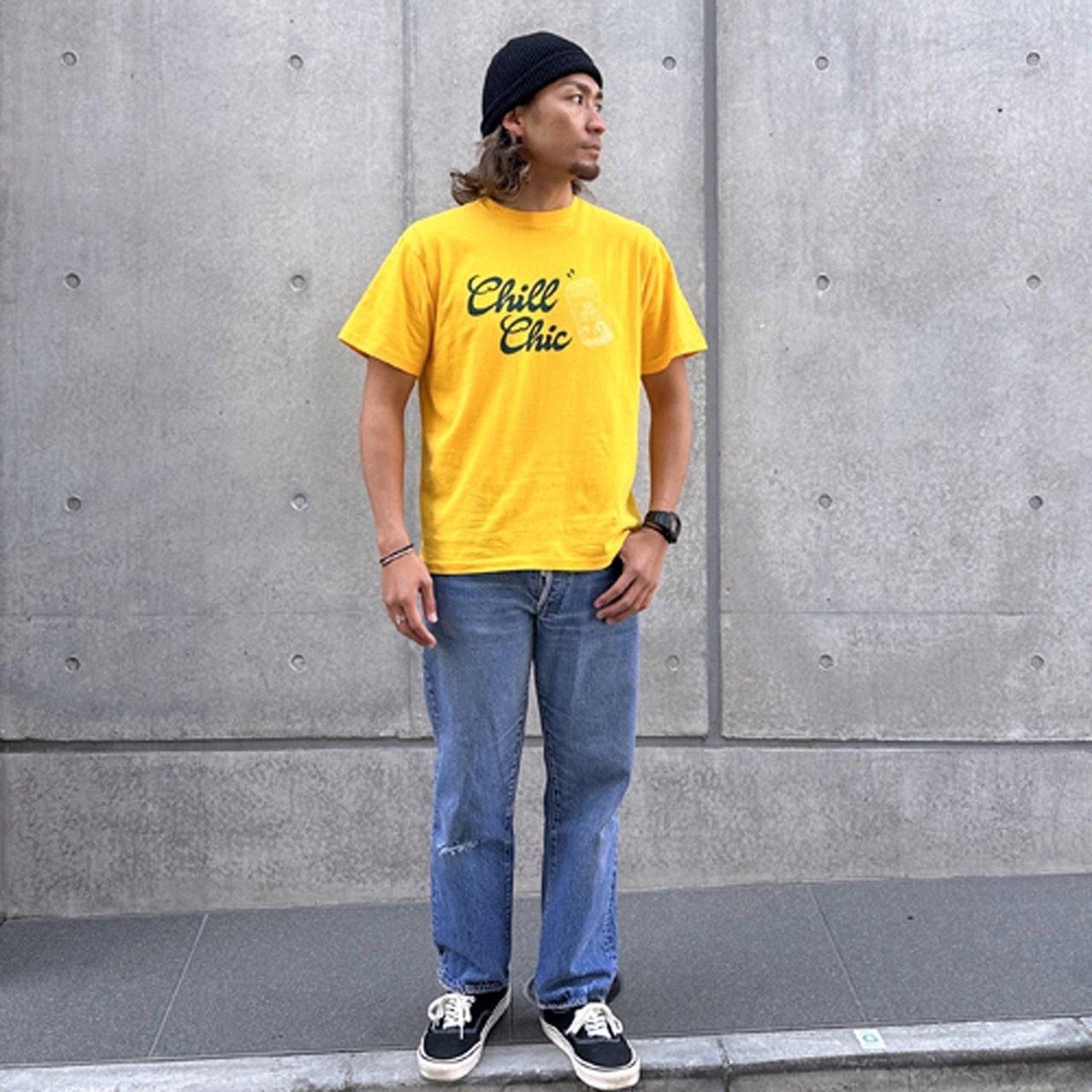 STANDARD CALIFORNIA(スタンダードカリフォルニア)24SS/春夏 
Chill Chic Tee
半袖Tシャツ
プリントTシャツ
TSOAG090 