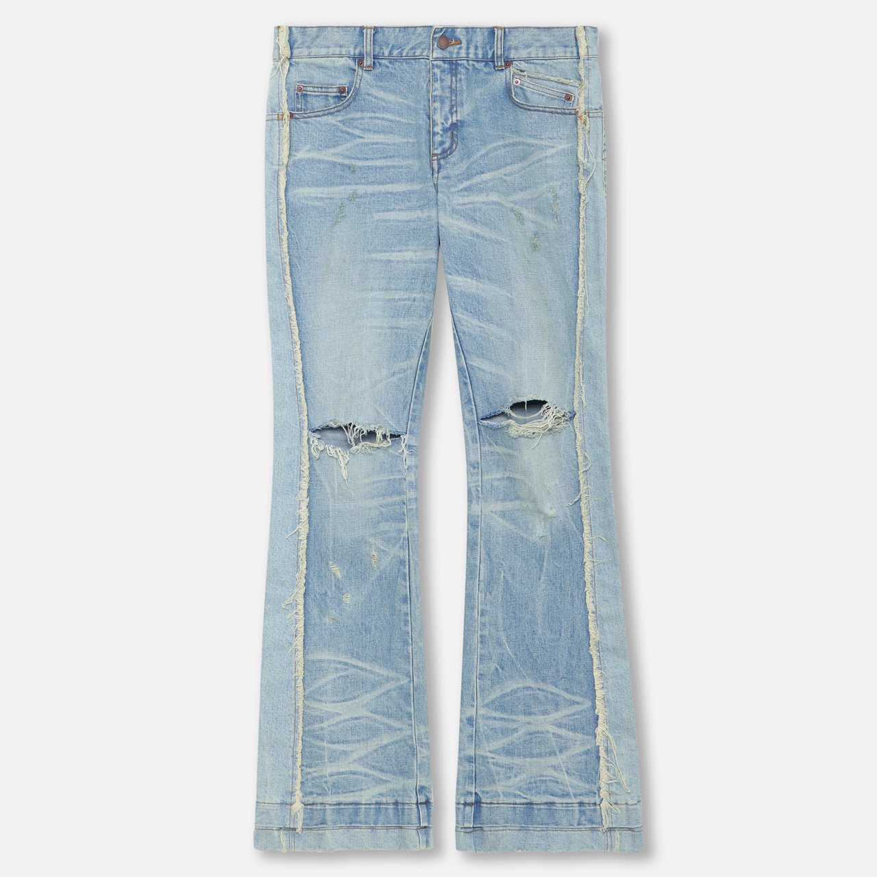 <img class='new_mark_img1' src='https://img.shop-pro.jp/img/new/icons30.gif' style='border:none;display:inline;margin:0px;padding:0px;width:auto;' />MLVINCE () | DB FLARE JEANS LIGHT INDIGO