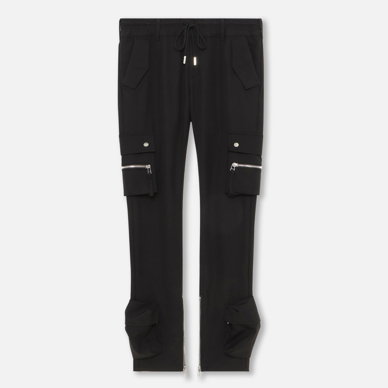 MLVINCE () | TYPE-4 SLIM STRETCH CARGO PANTS BLACK