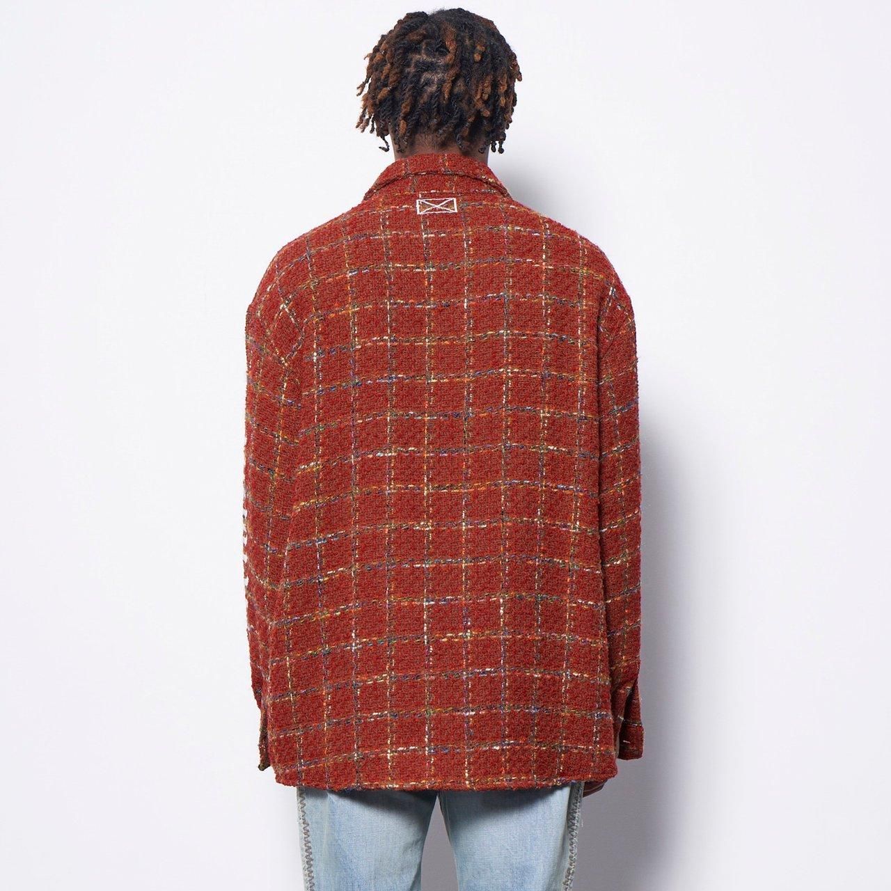 MLVINCE (メルヴィンス) 24SS/春夏
EMBROIDERY CHECK TWEED SHIRTS RED
チェックツイードシャツ
ストリートファッション