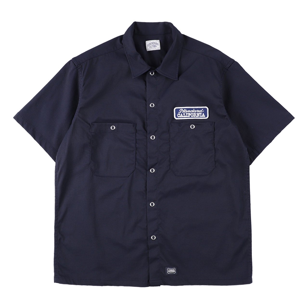 STANDARD CALIFORNIA(スタンダードカリフォルニア)24SS/春夏
Logo Patch Easy Work Shirt S/S
SHOSA200 
半袖シャツ
ワークシャツ

