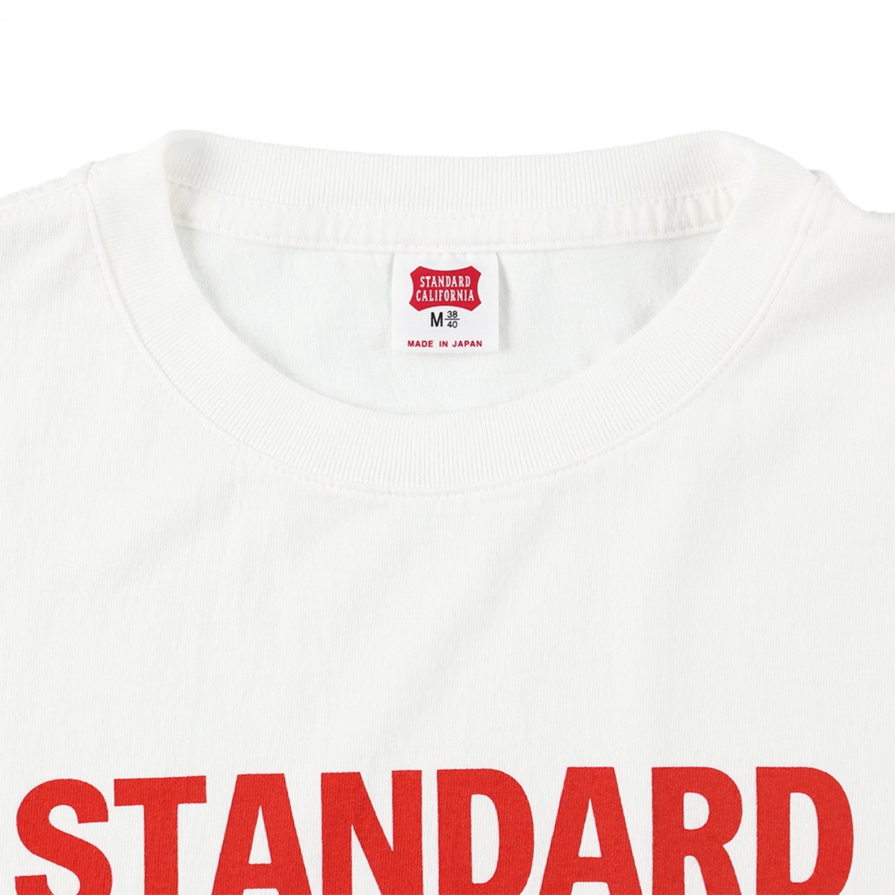 <img class='new_mark_img1' src='https://img.shop-pro.jp/img/new/icons5.gif' style='border:none;display:inline;margin:0px;padding:0px;width:auto;' />STANDARD CALIFORNIA ( ե˥)US Cotton Logo Tee White