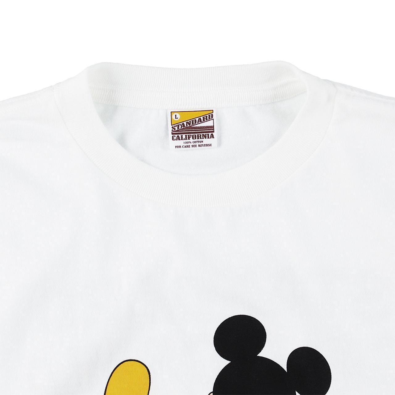 STANDARD CALIFORNIA(スタンダードカリフォルニア)24SS/春夏
Disney×SD Chill Tee
ディズニーコラボレーションTシャツ
ミッキー
半袖Tシャツ

