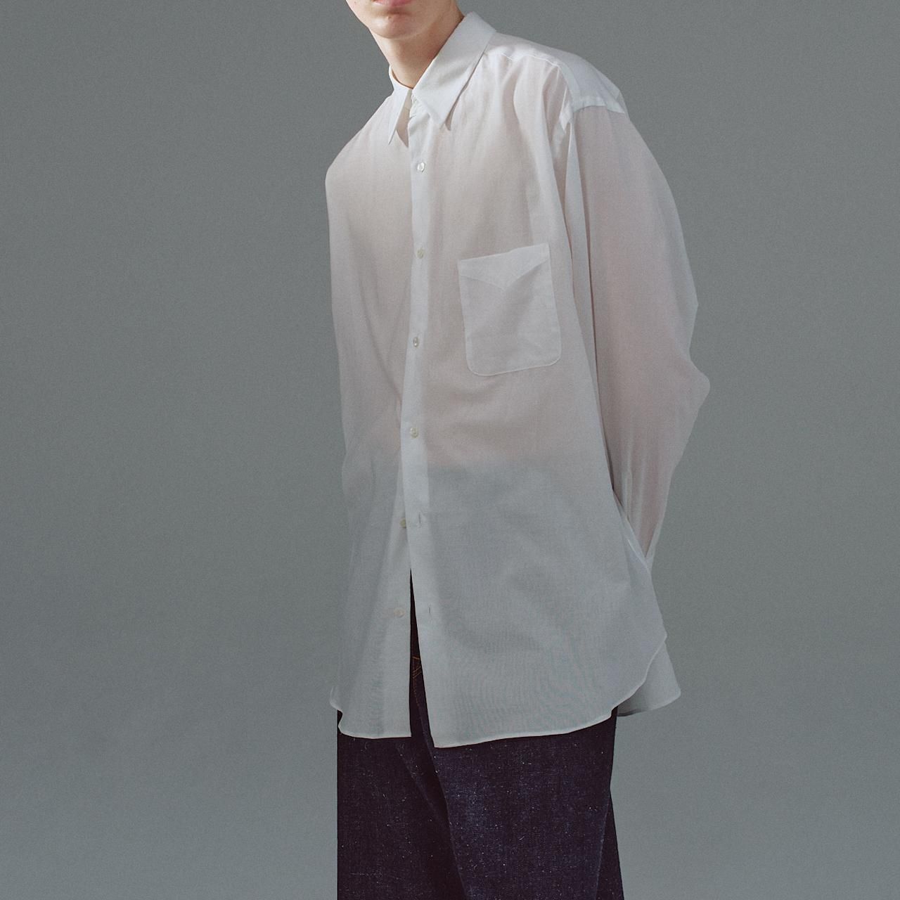 MARKAWARE(マーカウェア)24SS/春夏
COMFORT FIT SHIRT
-ORGANIC PERU PIMA COTTON LORN-
A24A-18SH02C
コンフォートフィットシャツ
レギュラーカラーシャツ