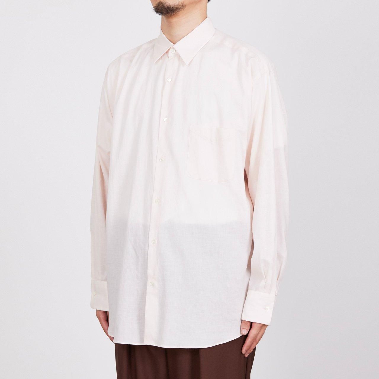 MARKAWARE(マーカウェア)24SS/春夏
COMFORT FIT SHIRT
-ORGANIC PERU PIMA COTTON LORN-
A24A-18SH02C
コンフォートフィットシャツ
長袖シャツ
オーガニックコットン