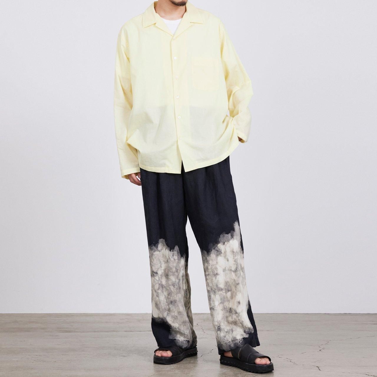 MARKAWARE (マーカウェア) 24SS/春夏
OPEN COLLOR SHIRT
-ORGANIC PERU PIMA COTTON LORN-
A24A-18SH03C
オープンカラーシャツ
開襟シャツ
長袖シャツ