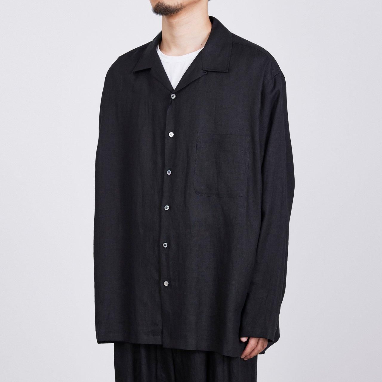 MARKAWARE (マーカウェア) 24SS/春夏
OPEN COLLOR L/S SHIRT
-HEMP SHIRTING-
オープンカラーシャツ
長袖シャツ
A24A-16SH01C