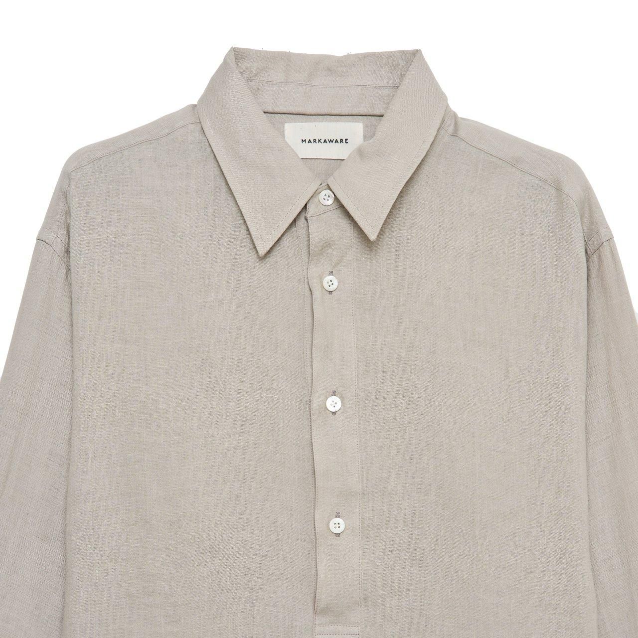 MARKAWARE (マーカウェア) 24SS/春夏
W COLLOR LONG SHIRT
-HEMP SHIRTING-
プルオーバーシャツ
長袖シャツ
A24A-16SH02C