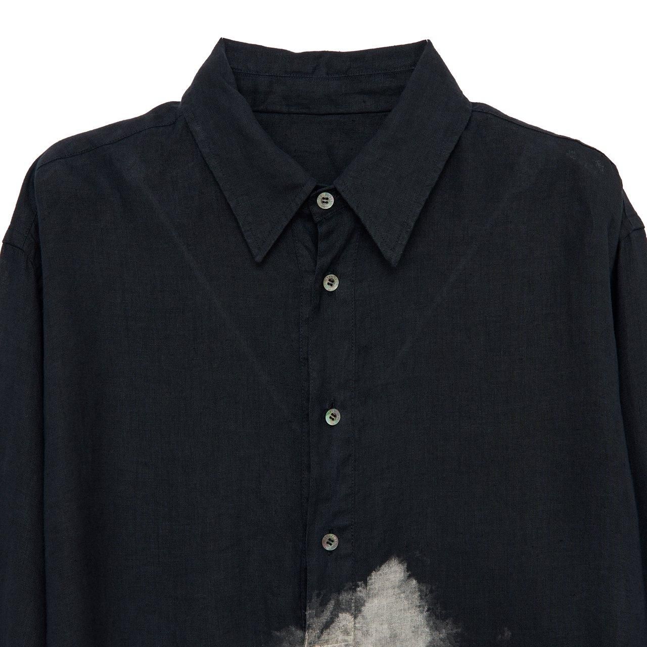 MARKAWARE (マーカウェア) 24SS/春夏
W COLLOR LONG SHIRT "CLOUDY BLEACHING"
ダブルカラーロングシャツ
ブリーチ加工
プルオーバーシャツ
