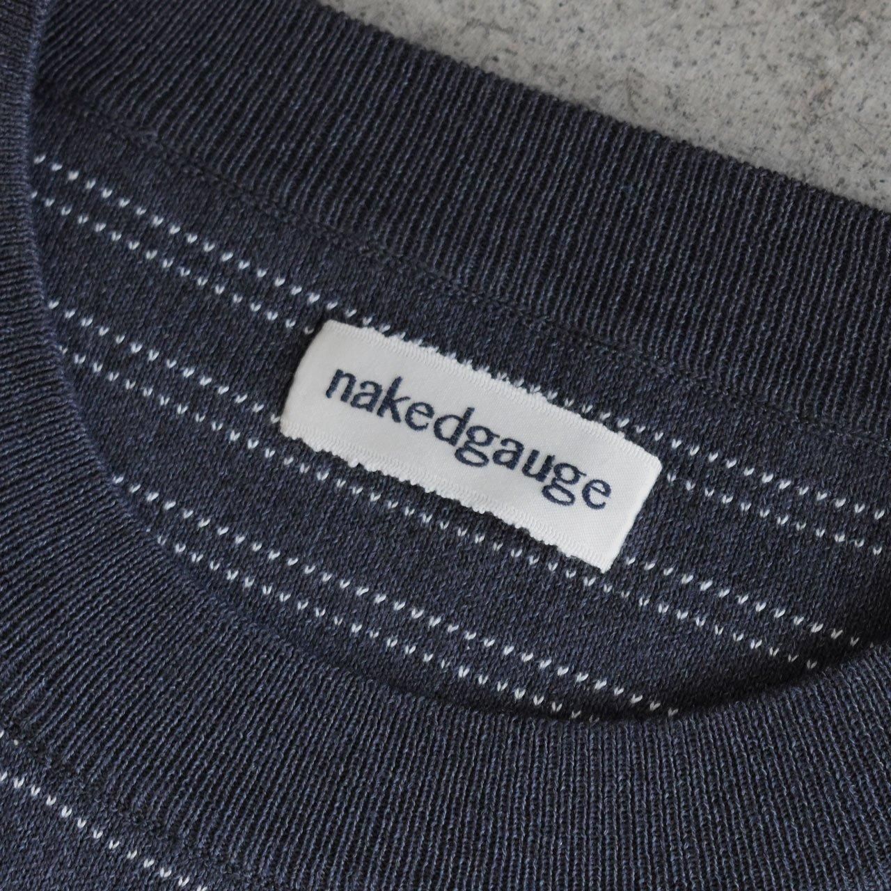 nakedgauge(ネイキッドゲージ) 24SS/春夏
B.SWEATER L/S
NG24S-07SW01C
ニットTシャツ
長袖Tシャツ