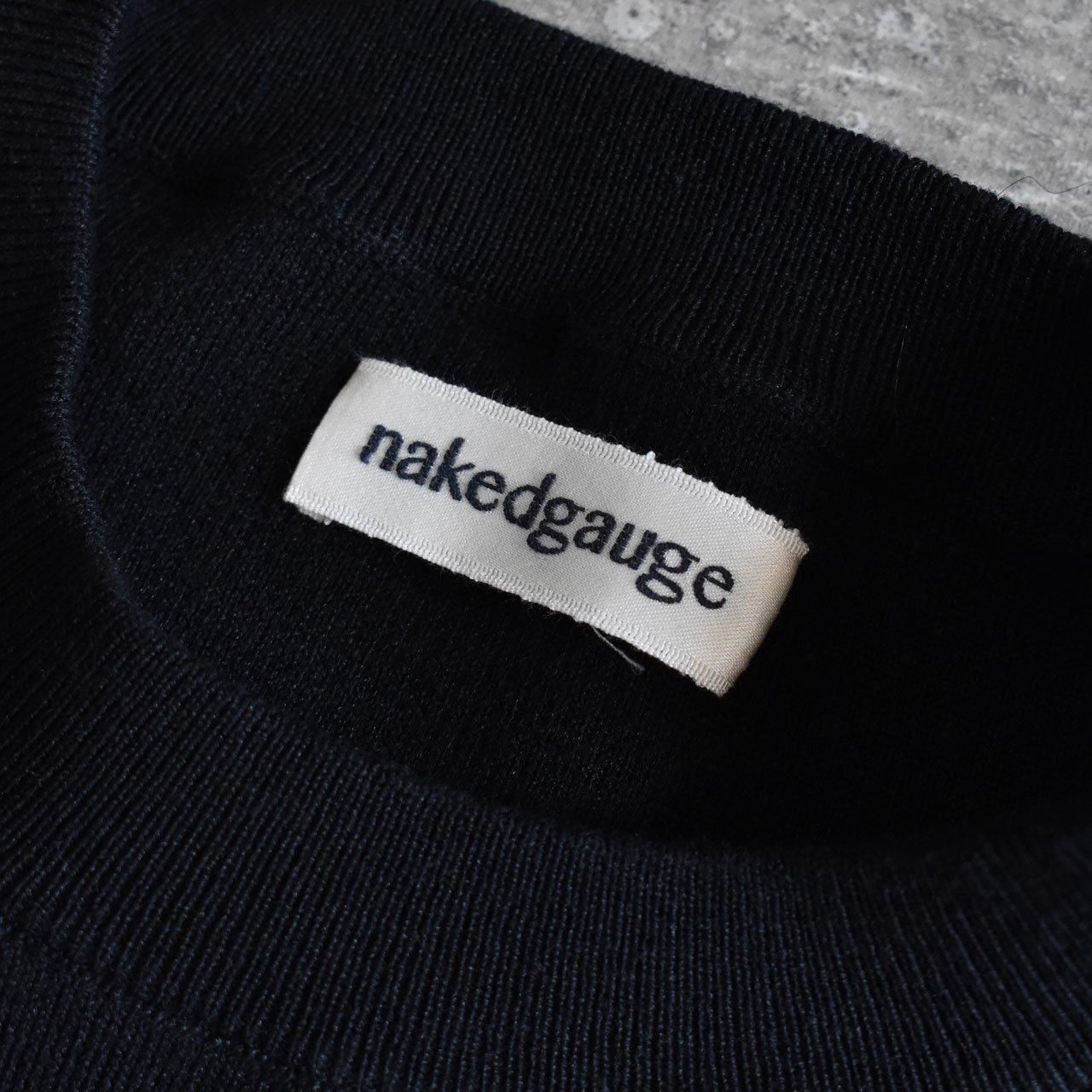 nakedgauge(ネイキッドゲージ) 24SS/春夏
B.SWEATER S/S
NG24S-07SW02C
ニットTシャツ
半袖Tシャツ