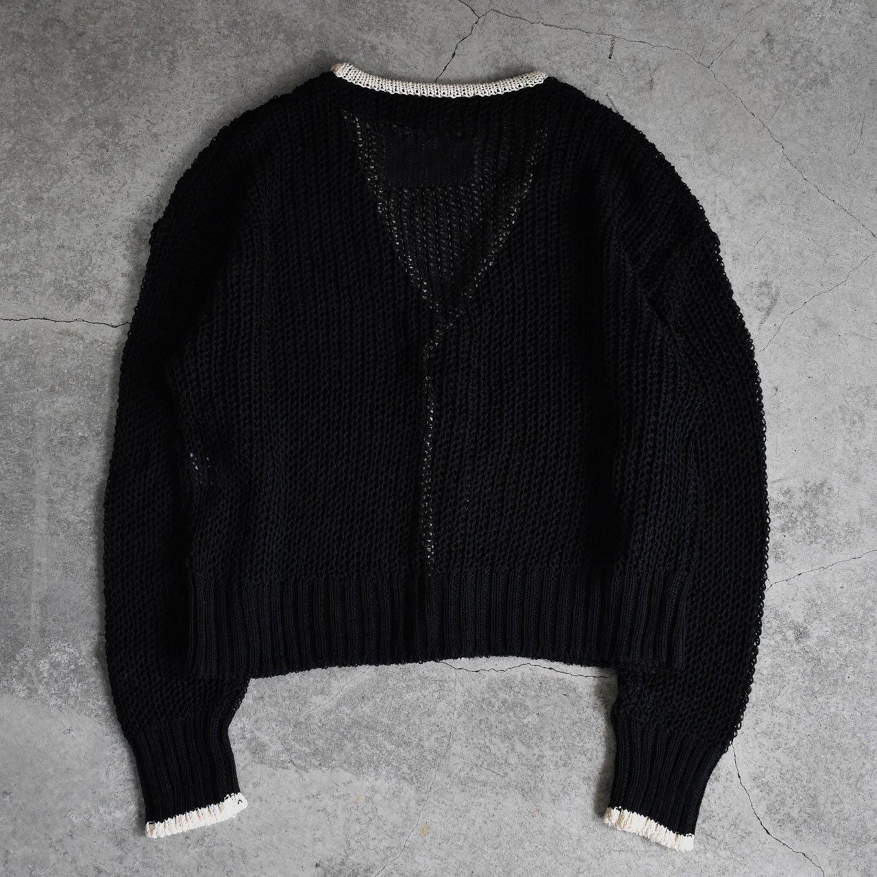 nakedgauge(ネイキッドゲージ) 24SS/春夏
FILL CARDIGAN
NG24S-06SW02C
ニットカーディガン
シースルーニット