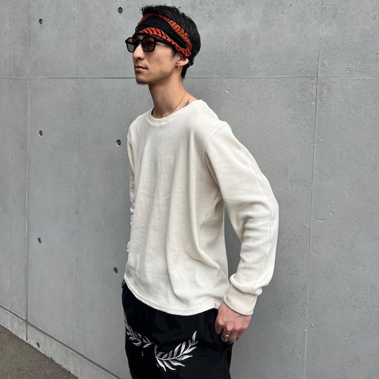 one by 1 LAUREL(ローレル)
Thermal L/S Tee
サーマルロングスリーブTシャツ
長袖Tee
カジュアル
ストリート
