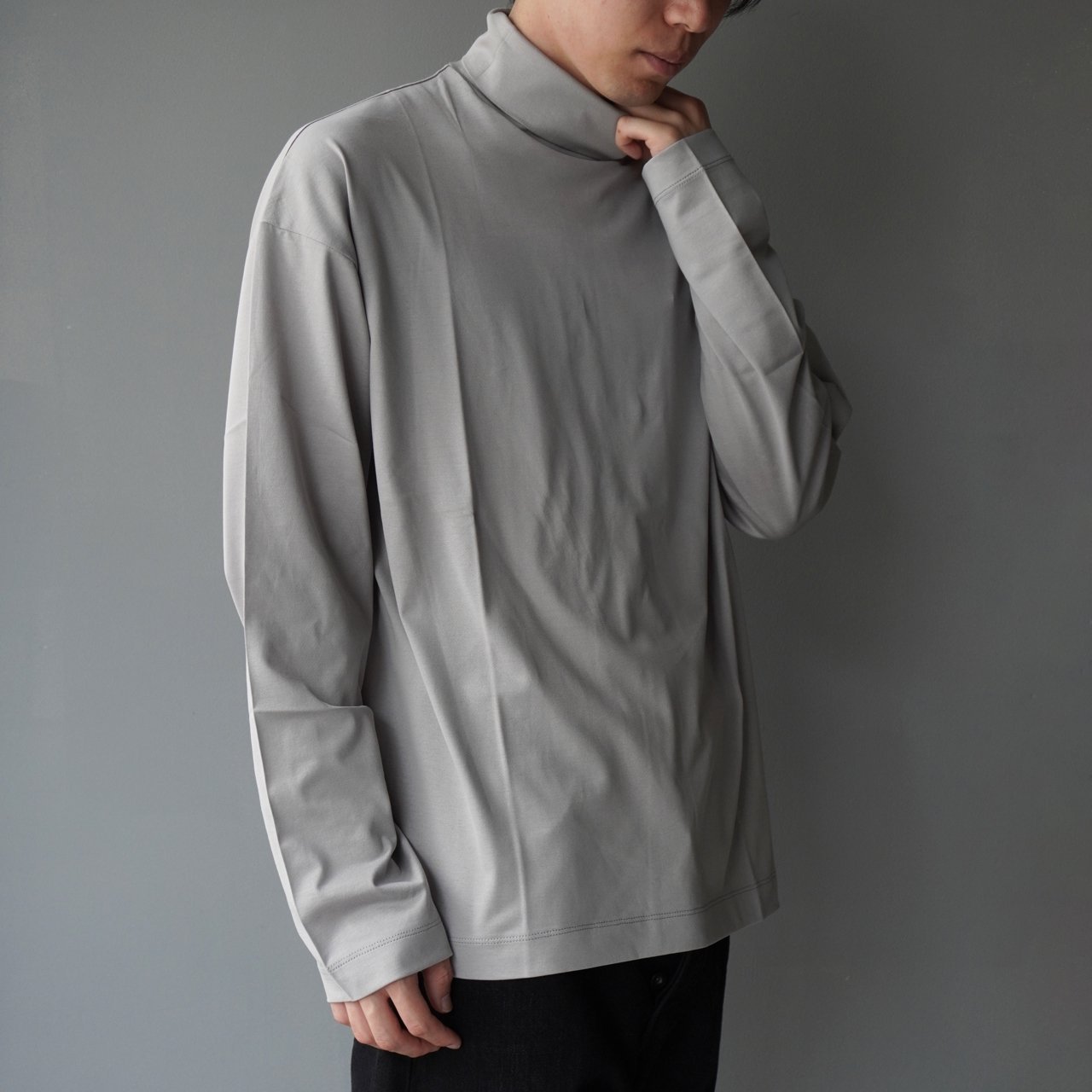 MARKAWARE(マーカウェア)24AW/秋冬
COMFORT FIT
-ORGANIC GIZA 80/2 KNIT-
コンフォートフィットロングスリーブTee
ロングスリーブTシャツ
長袖Tシャツ
タートルネック
石川 俊介
