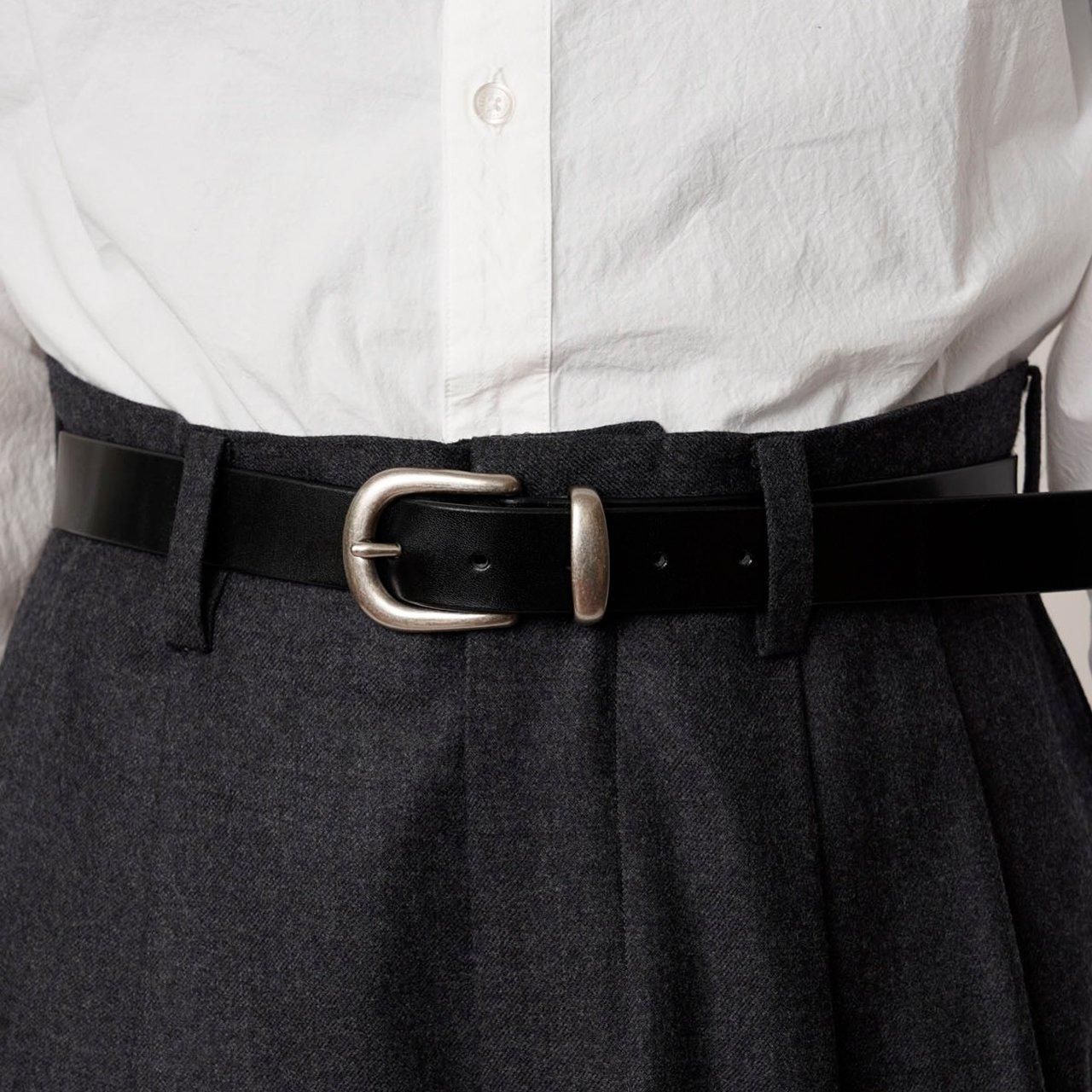 <img class='new_mark_img1' src='https://img.shop-pro.jp/img/new/icons5.gif' style='border:none;display:inline;margin:0px;padding:0px;width:auto;' />UNIVERSAL PRODUCTS (˥Сץ)LEATHER BELT BLACK