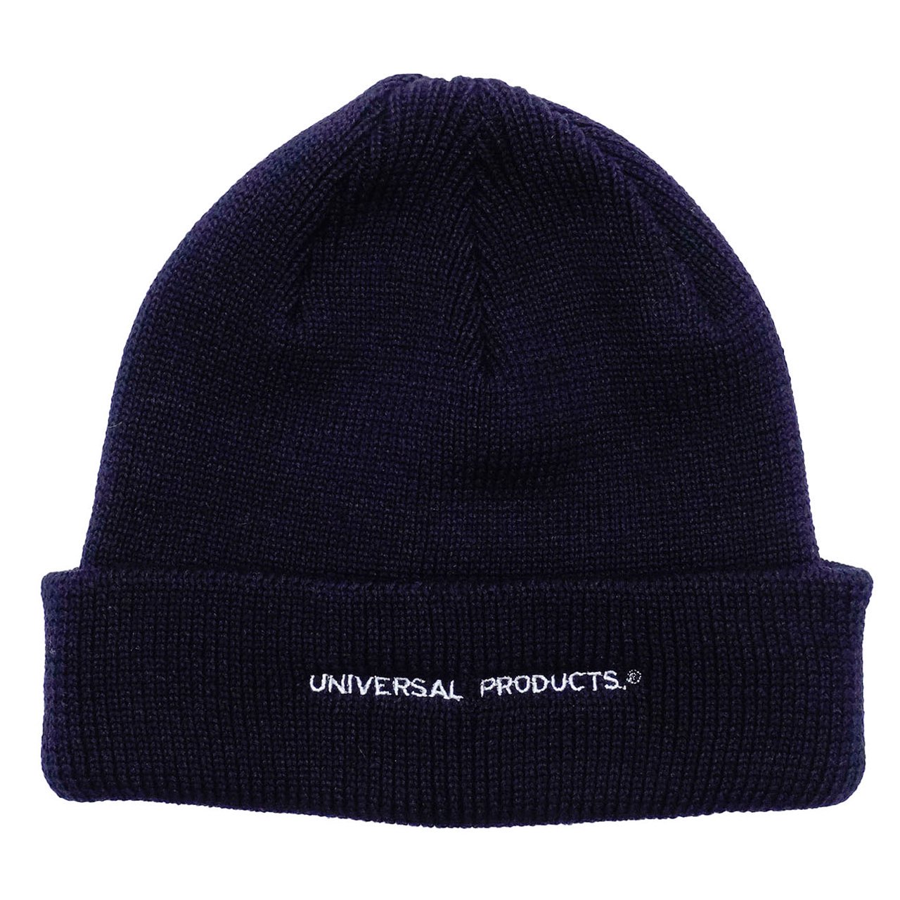 <img class='new_mark_img1' src='https://img.shop-pro.jp/img/new/icons5.gif' style='border:none;display:inline;margin:0px;padding:0px;width:auto;' />UNIVERSAL PRODUCTS (˥Сץ)LOGO KNIT CAP NAVY