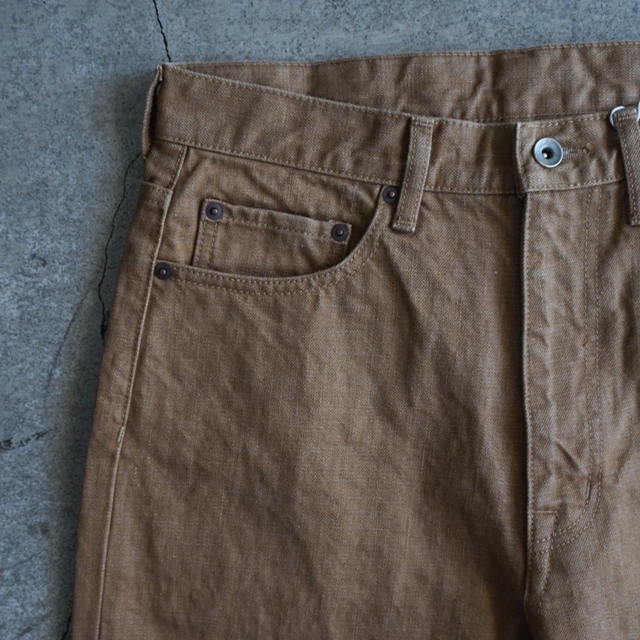 50%OFF UNIVERSAL PRODUCTS (˥Сץ)5P STRAIGHT DENIM PANTS BROWN