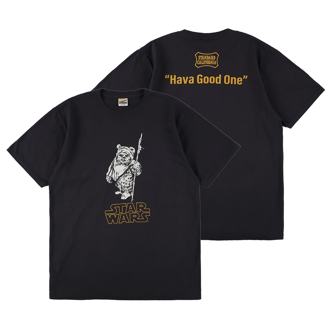 STANDARD CALIFORNIA (スタンダード カリフォルニア) 24AW/秋冬
Star Wars × SD Ewok Tee
スターウォーズ
スタカリ
プリントTee半袖Tシャツ
ヴィンテージ
アメカジ
TSOBD090 