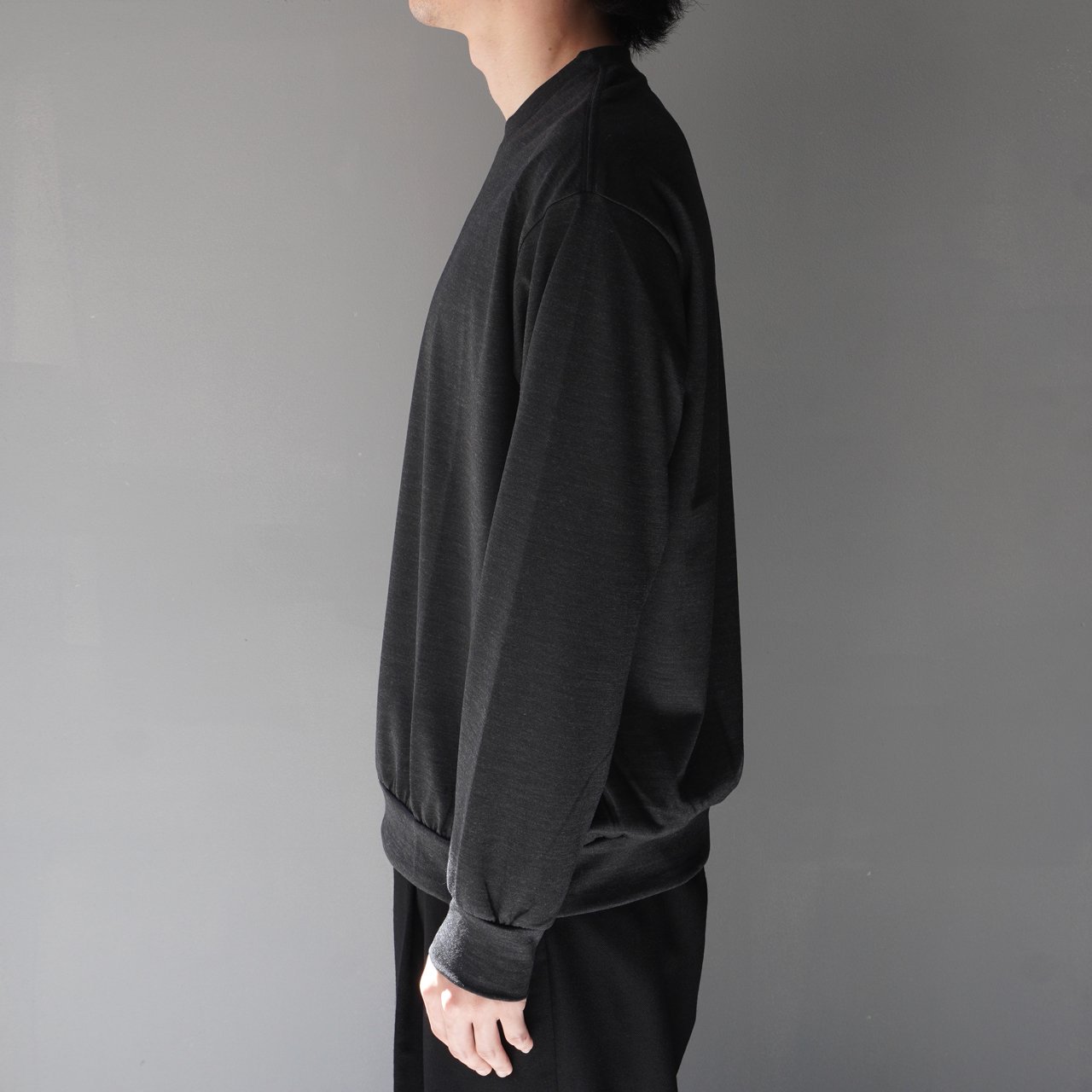 marka(マーカ)24AW/秋冬
スーパー120ウール
SUPER'120 WOOL COTTON KNIT
クルーネックニット
長袖Tee
ロングスリーブtシャツ
ウールTee
M24C-17CS02C
