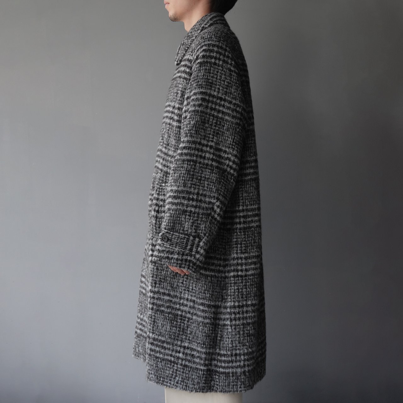 MARKAWARE(マーカウェア)24AW/秋冬
ALPACA WALK ABOUT COAT
アルパカウォークコート
A24C-16CO01C
ロングコート
アウター
チェックコート
ナチュラルブラックアルパカ