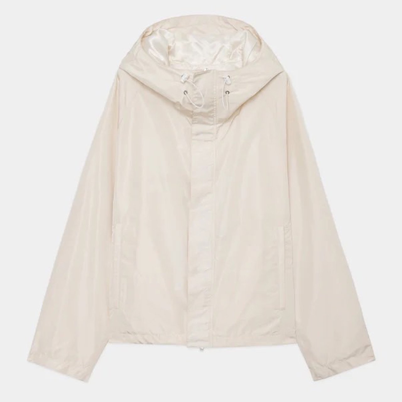 <img class='new_mark_img1' src='https://img.shop-pro.jp/img/new/icons5.gif' style='border:none;display:inline;margin:0px;padding:0px;width:auto;' />MARKAWARE (ޡ)SILK SHORT RAIN JACKET DIRTY WHITE -SILK GROSGRAIN-