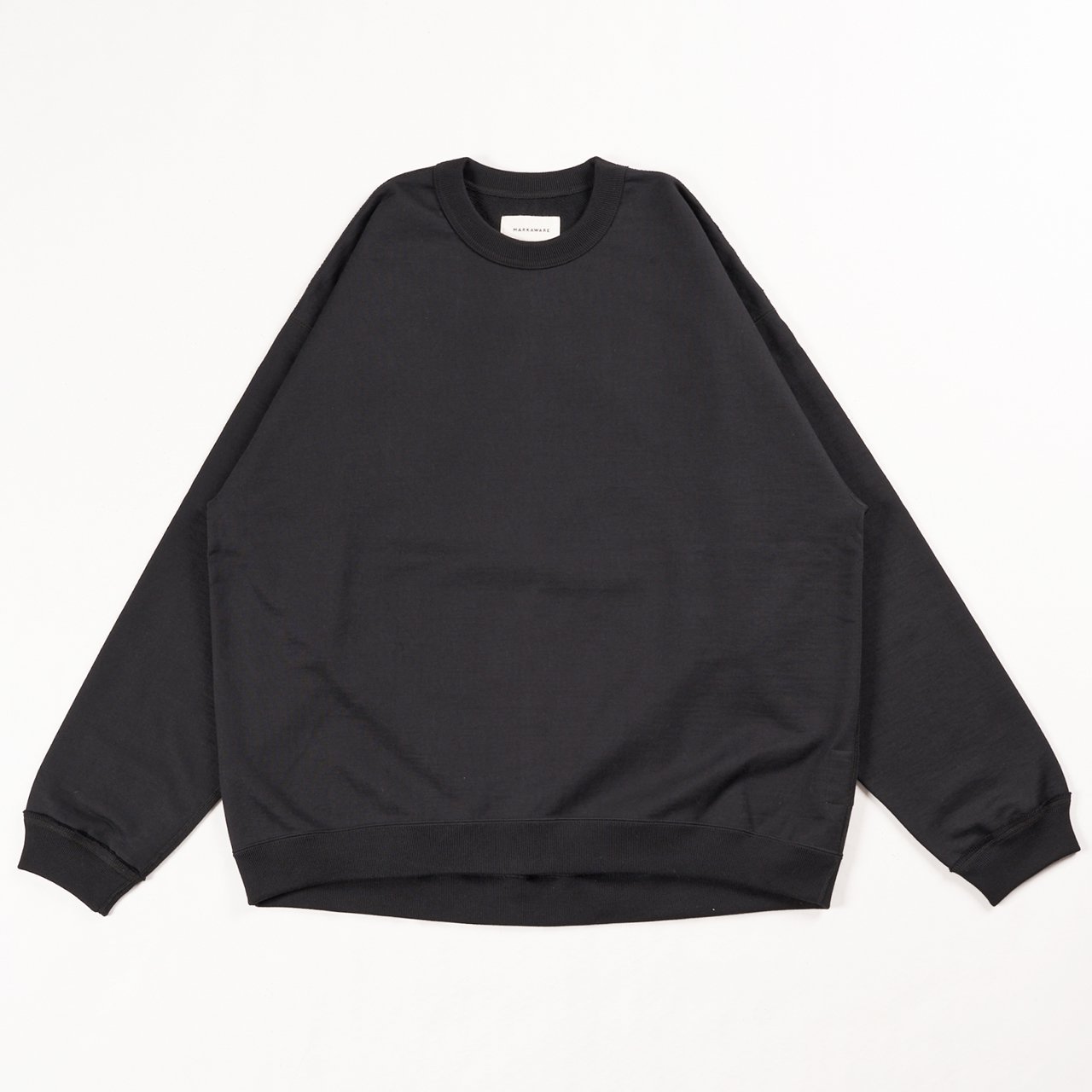 <img class='new_mark_img1' src='https://img.shop-pro.jp/img/new/icons5.gif' style='border:none;display:inline;margin:0px;padding:0px;width:auto;' />MARKAWARE (ޡ)HUGE SWEAT BLACK -ORGANIC COTTON HEAVY FLEECE-