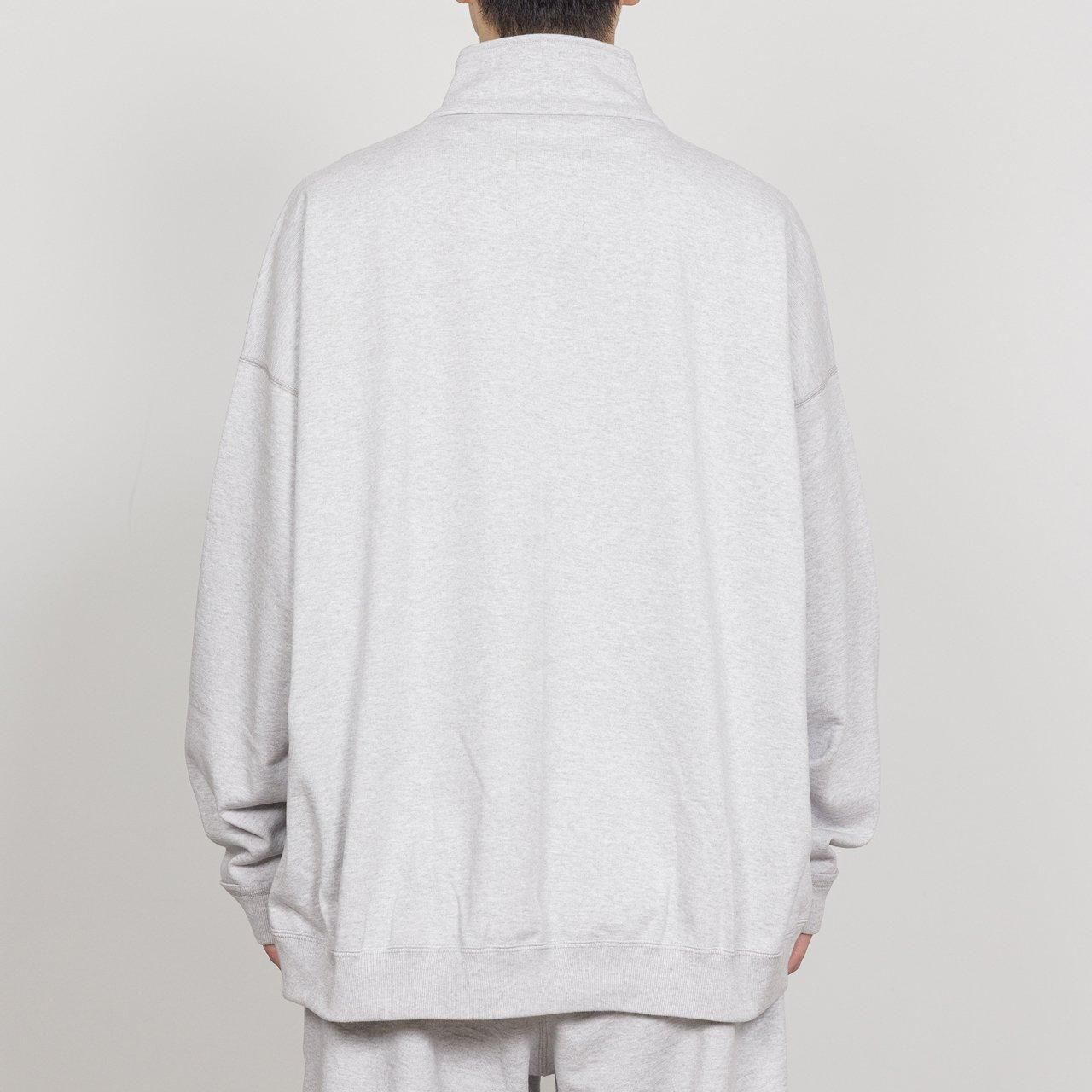 <img class='new_mark_img1' src='https://img.shop-pro.jp/img/new/icons5.gif' style='border:none;display:inline;margin:0px;padding:0px;width:auto;' />MARKAWARE (ޡ)QUARTER ZIP PULLOVER ASH GRAY -ORGANIC COTTON HEAVY FLEECE-