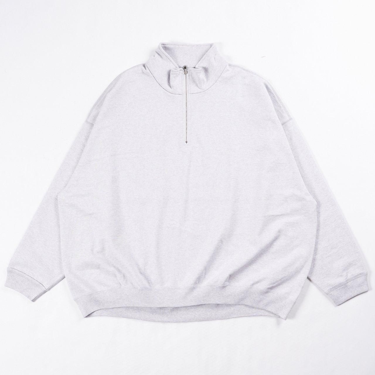 <img class='new_mark_img1' src='https://img.shop-pro.jp/img/new/icons5.gif' style='border:none;display:inline;margin:0px;padding:0px;width:auto;' />MARKAWARE (ޡ)QUARTER ZIP PULLOVER ASH GRAY -ORGANIC COTTON HEAVY FLEECE-