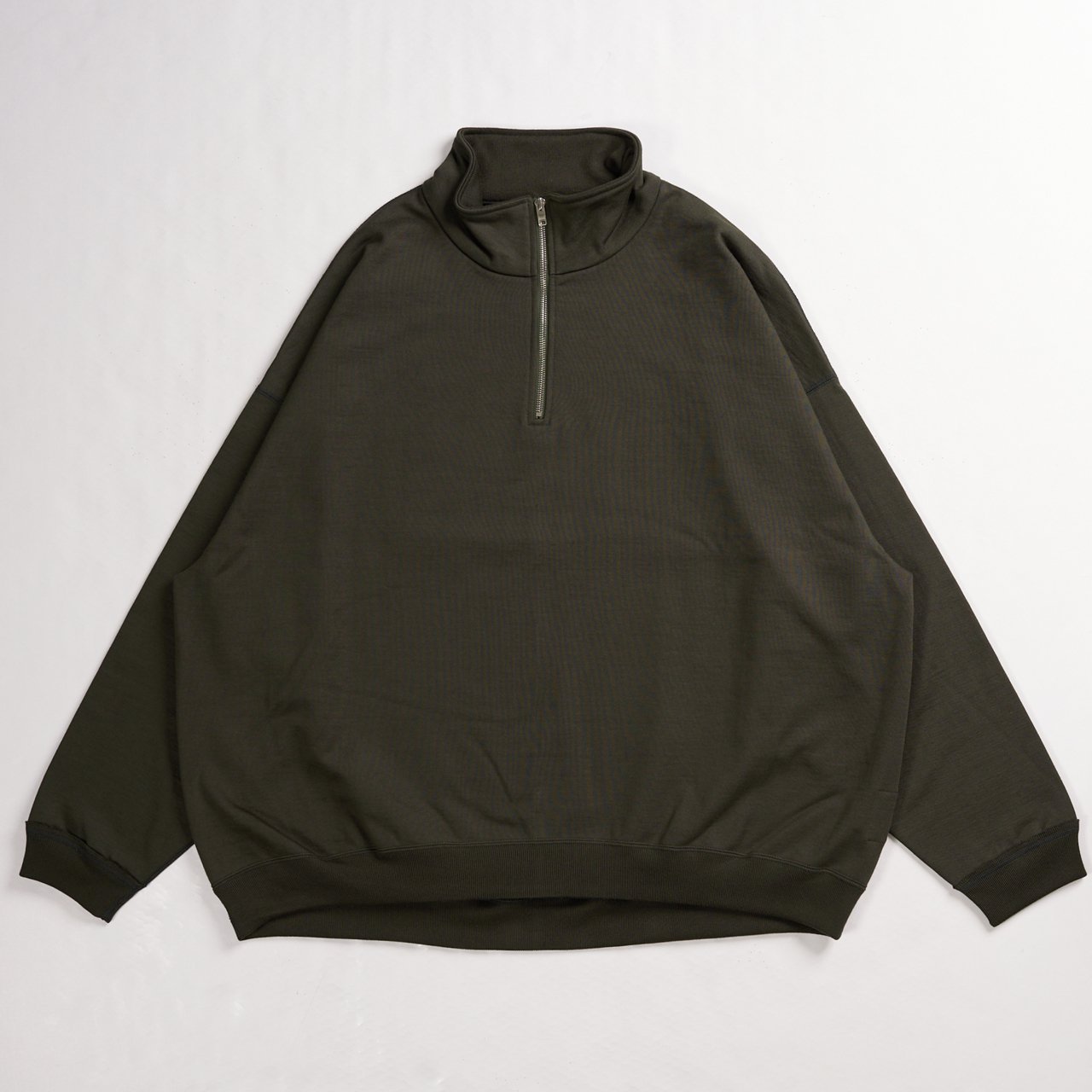 <img class='new_mark_img1' src='https://img.shop-pro.jp/img/new/icons5.gif' style='border:none;display:inline;margin:0px;padding:0px;width:auto;' />MARKAWARE (ޡ)QUARTER ZIP PULLOVER DARK OLIVE -ORGANIC COTTON HEAVY FLEECE-