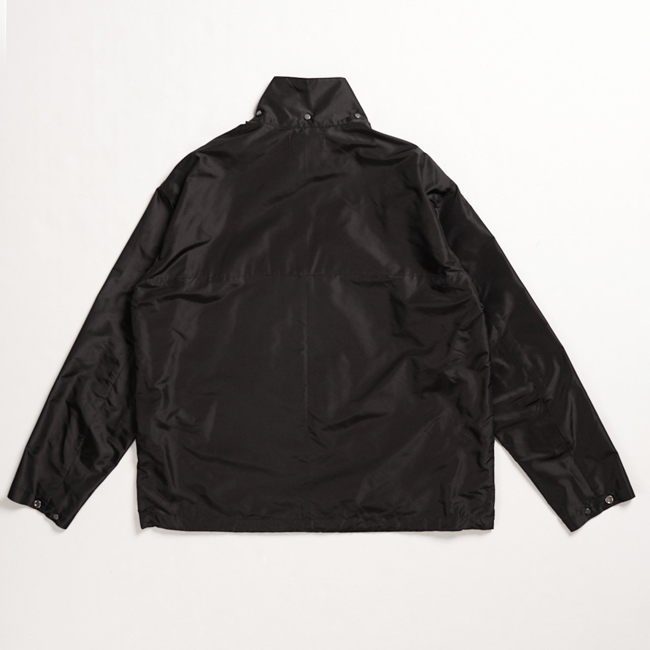 <img class='new_mark_img1' src='https://img.shop-pro.jp/img/new/icons5.gif' style='border:none;display:inline;margin:0px;padding:0px;width:auto;' />MARKAWARE (ޡ)HALF ZIP SHIRT BLACK -SILK TAFFETA-